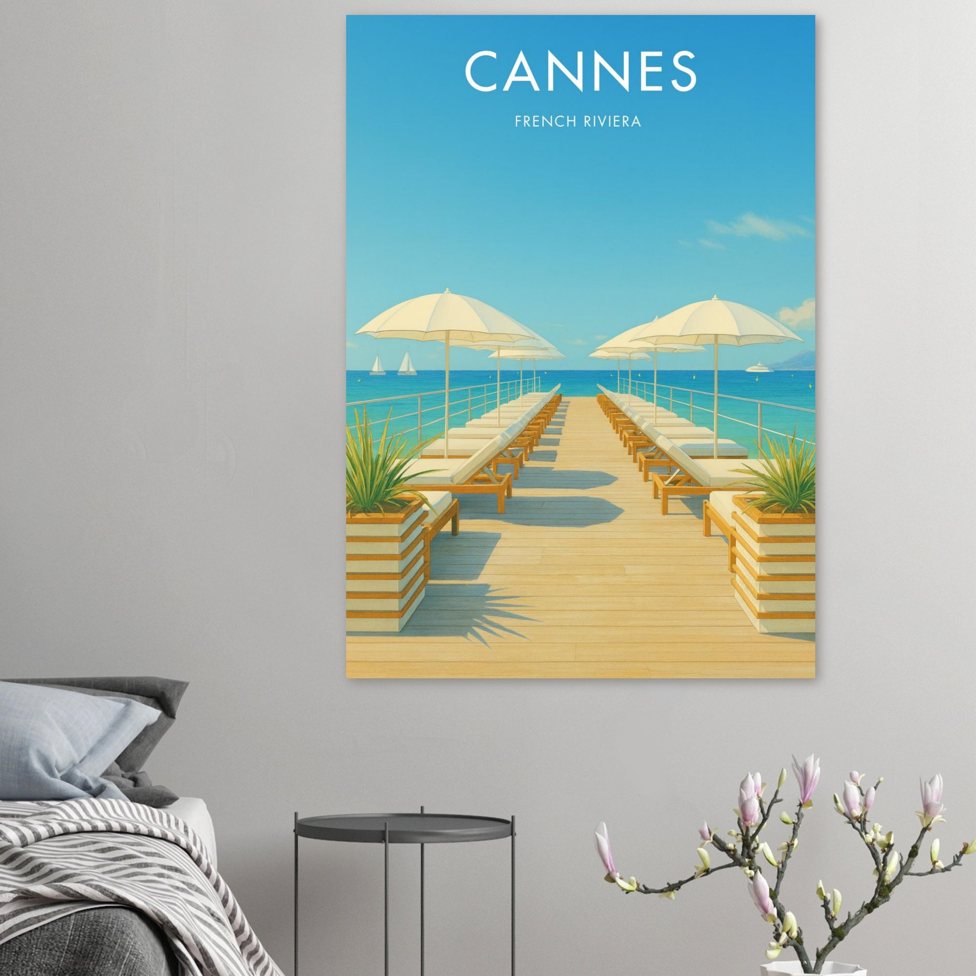 Cannes Vintage Poster