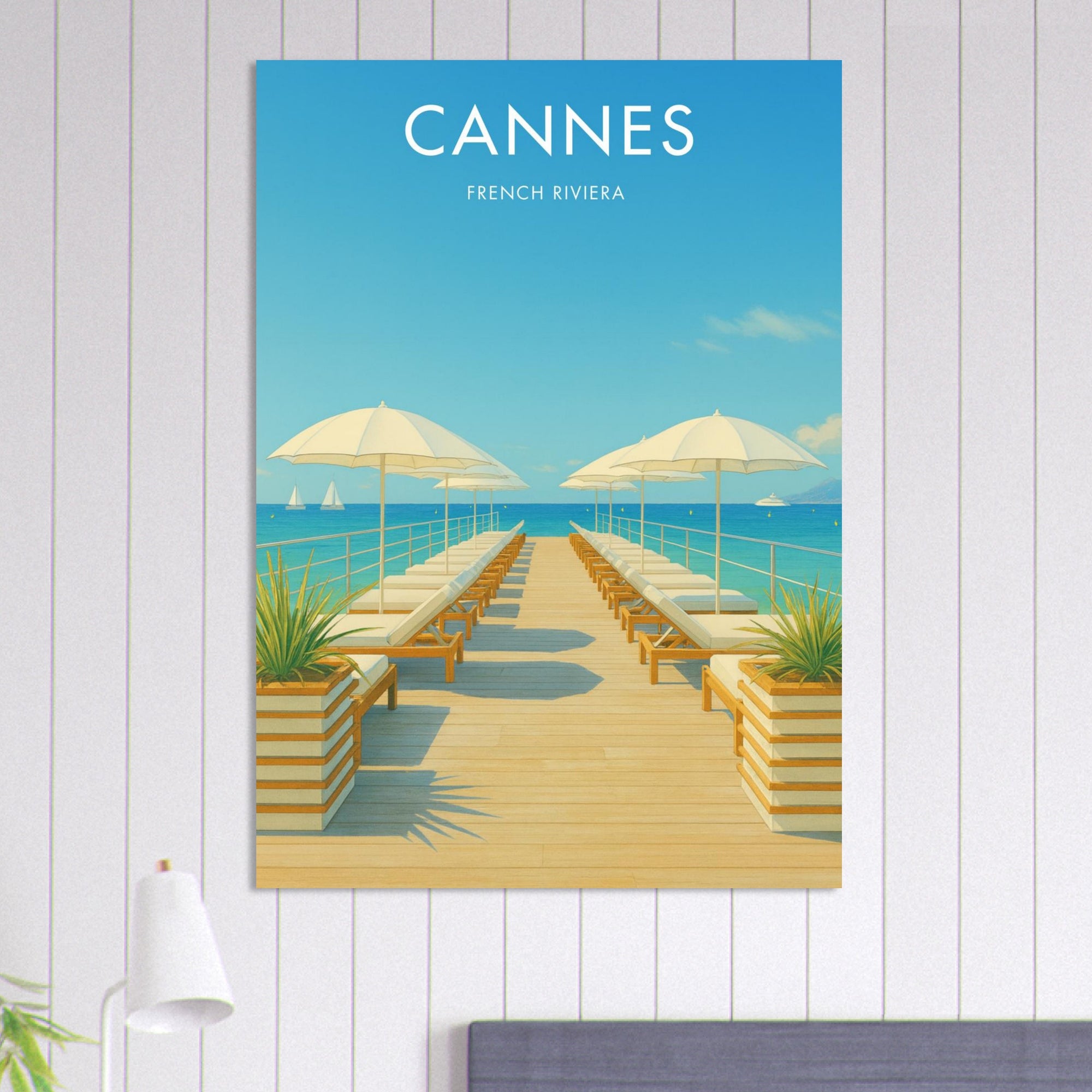 Cannes Vintage Poster