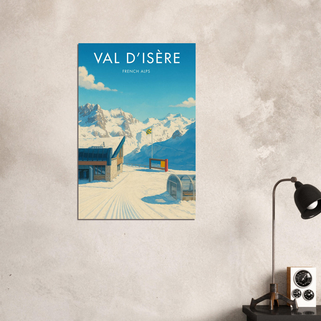 Val d'Isère Vintage Poster