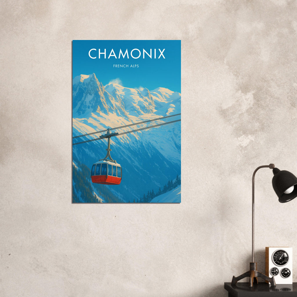 Chamonix Vintage Poster