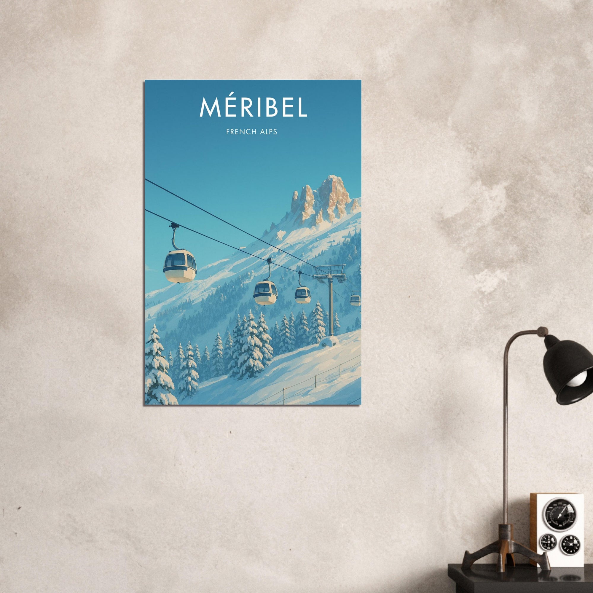 Mèribel Vintage Poster
