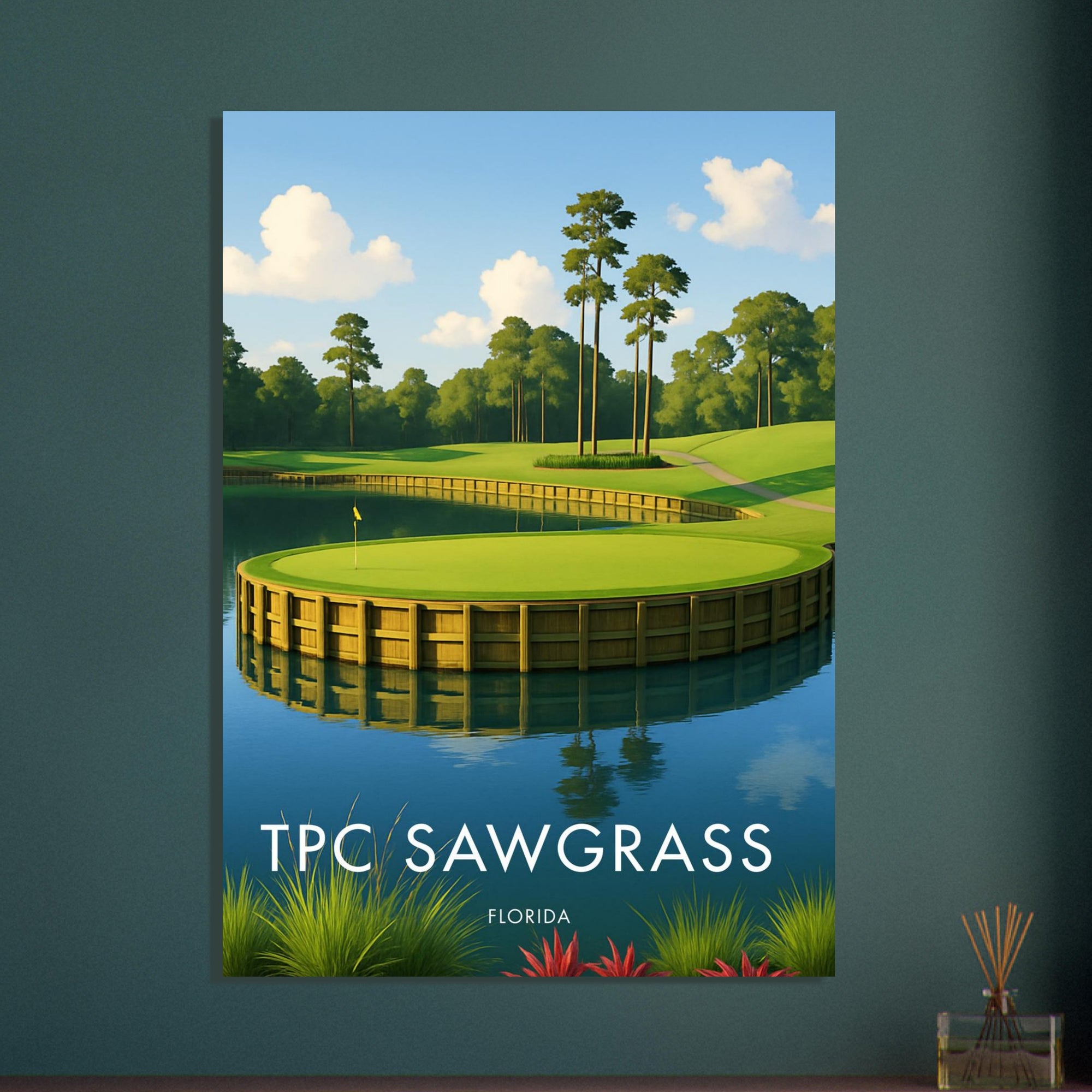 TPC Sawgrass Golf Course Poster