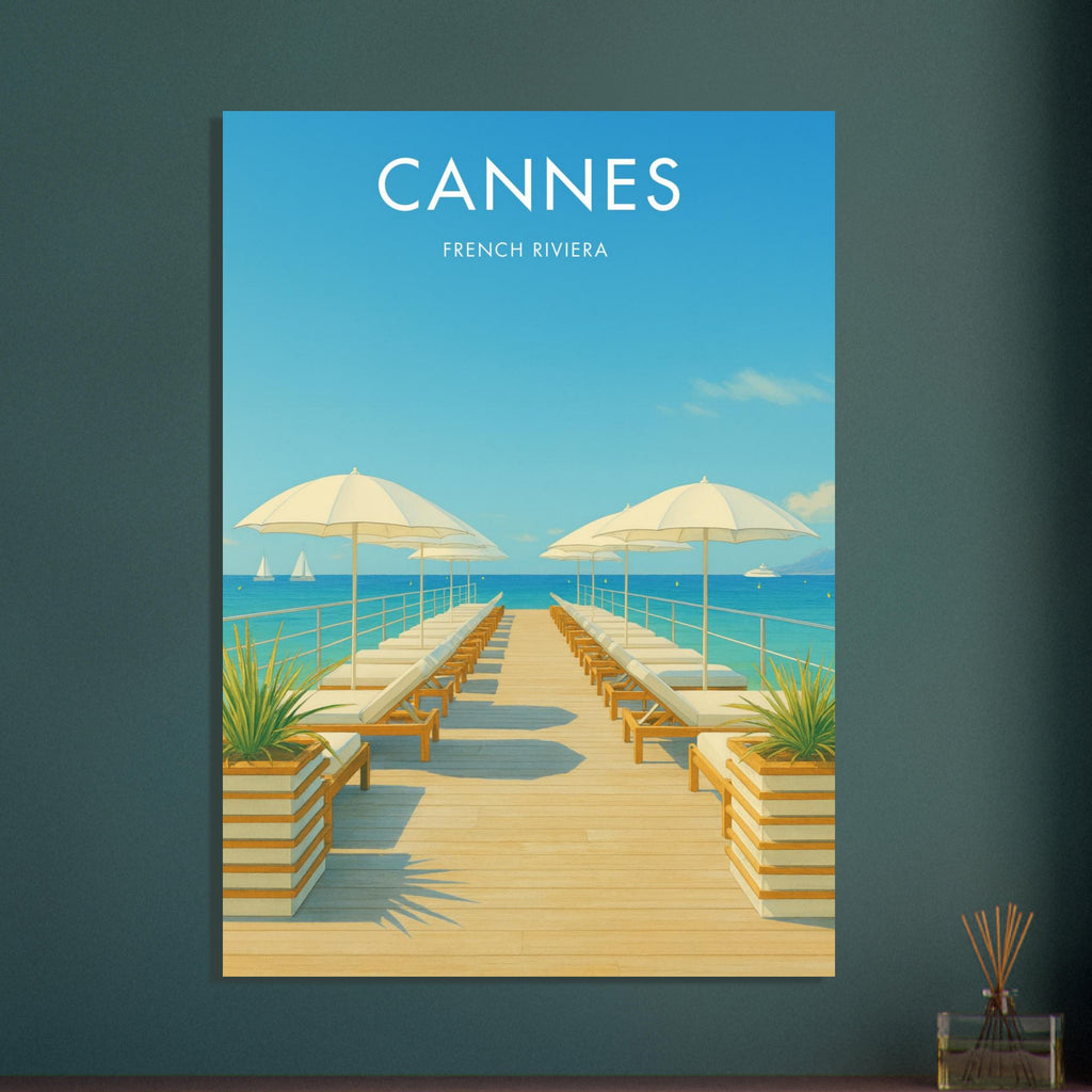 Cannes Vintage Poster