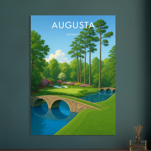 Augusta Golf Course Poster