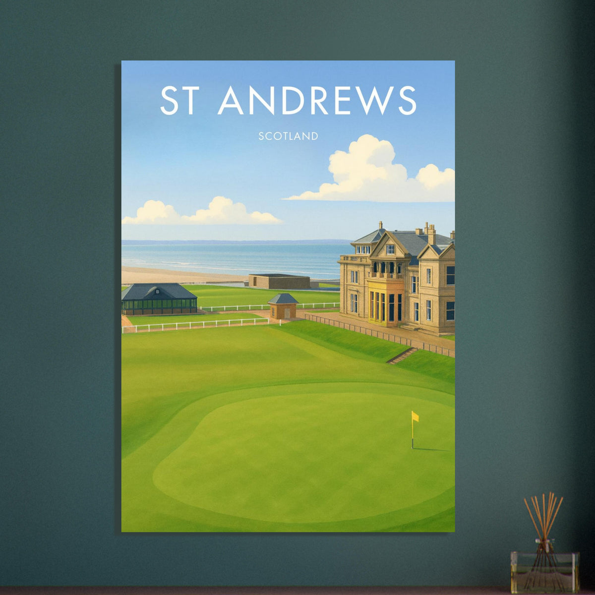 St Andrews Golf Course Poster