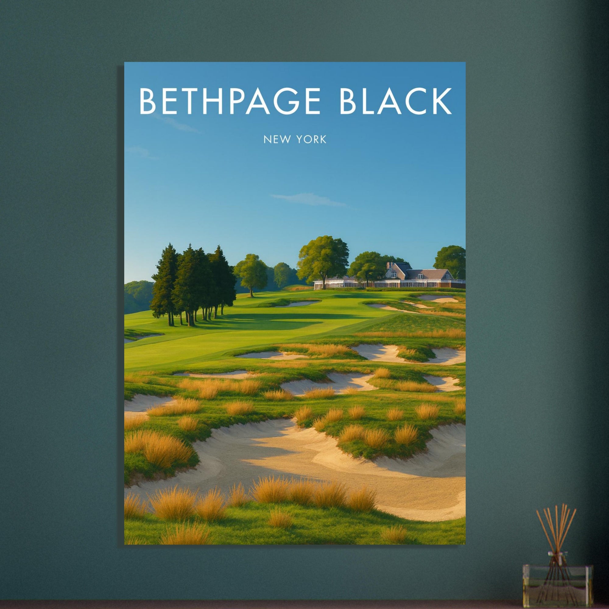Bethpage Black Golf Course Poster