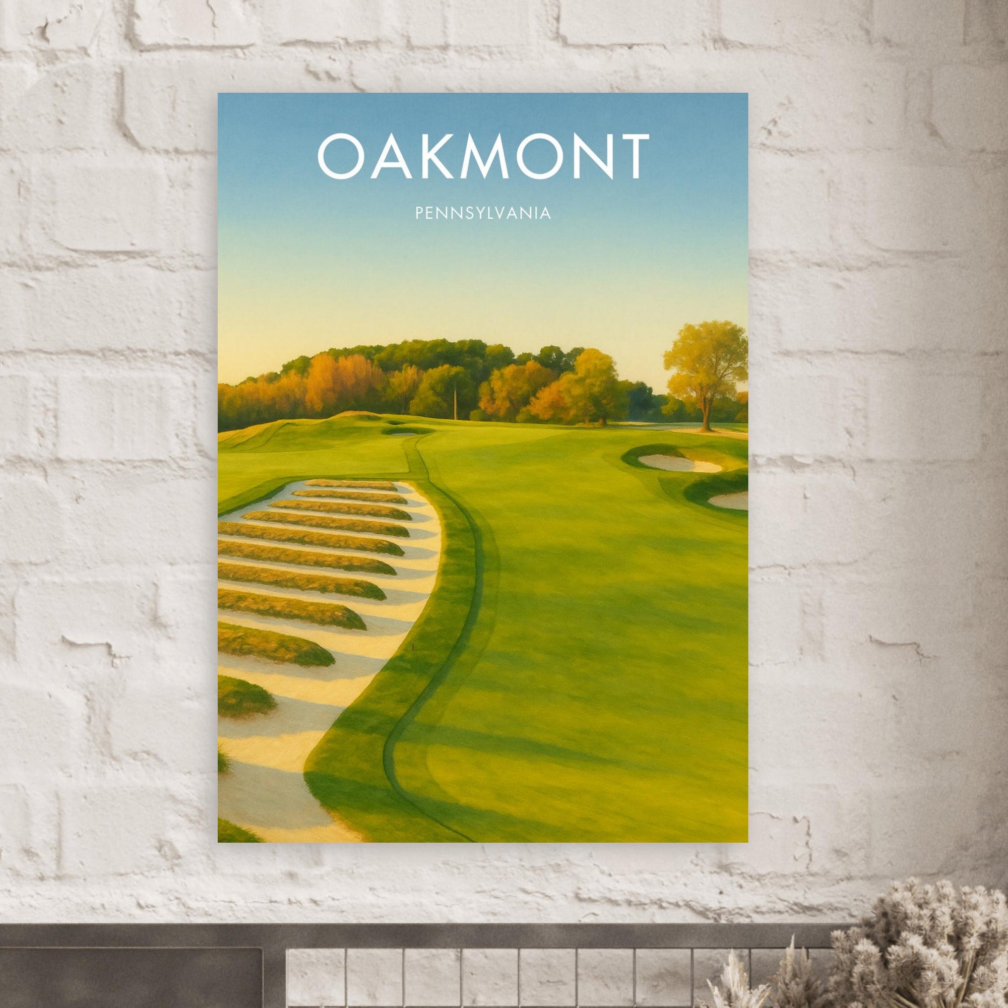 Oakmont Golf Course Poster