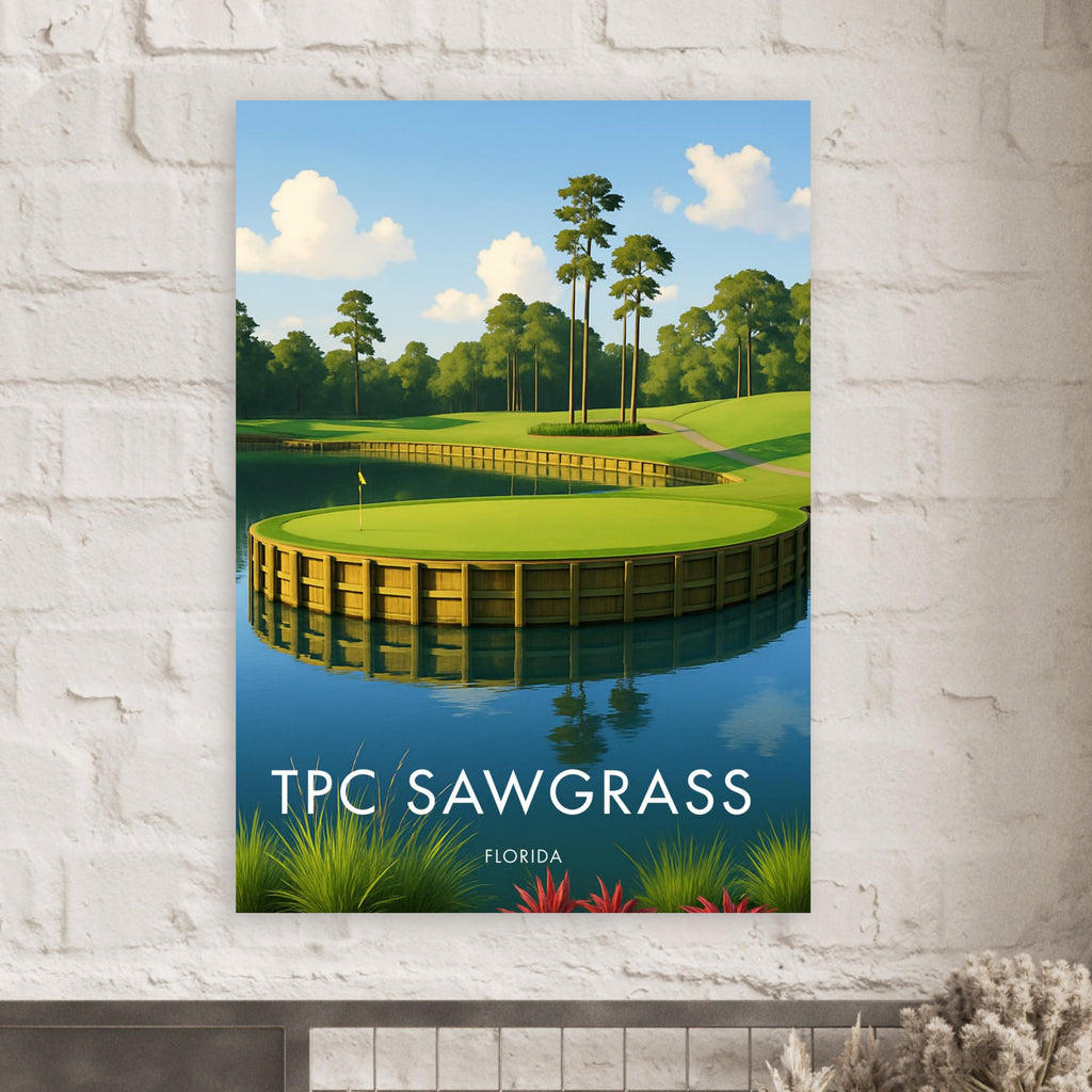 TPC Sawgrass Golf Course Poster