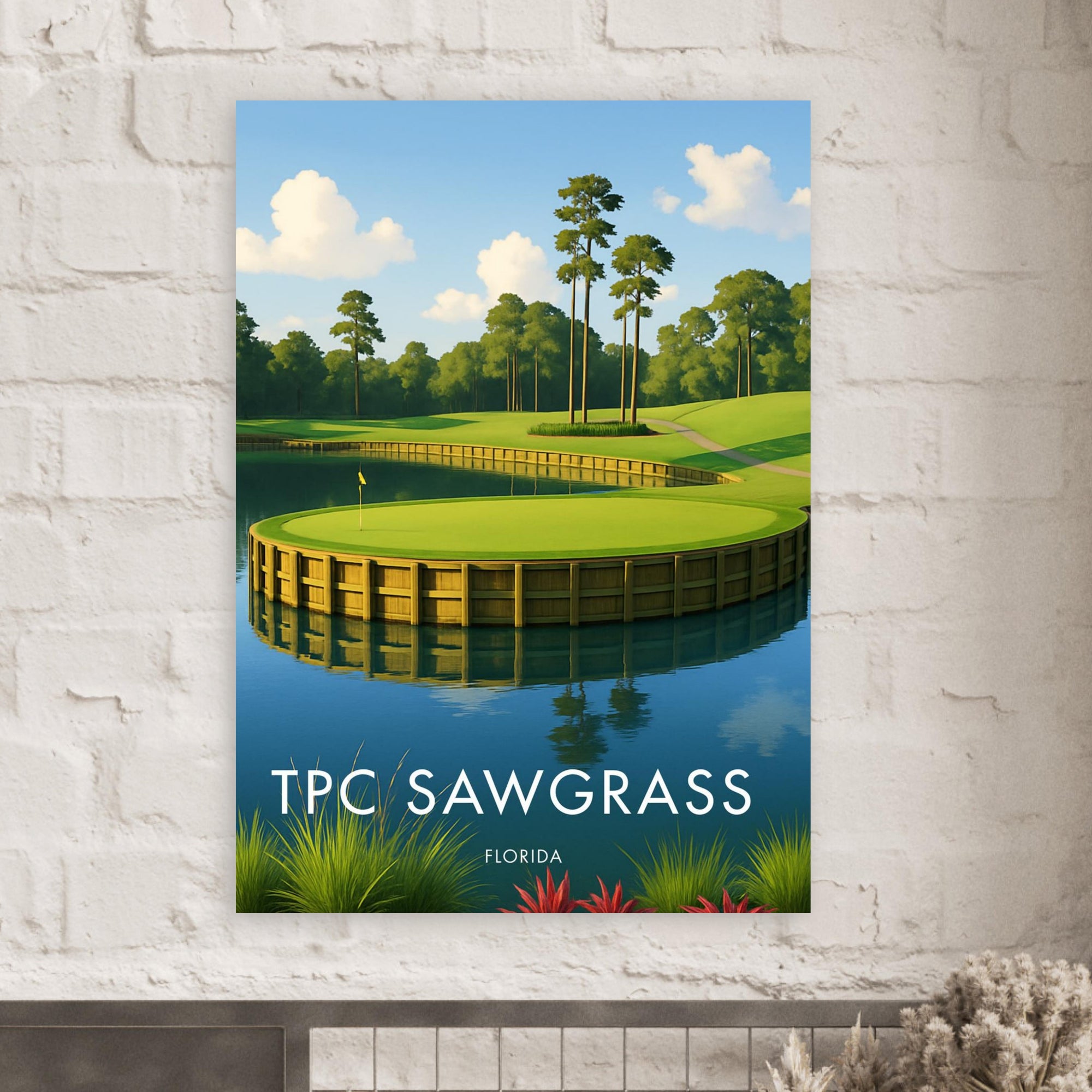 TPC Sawgrass Golf Course Poster