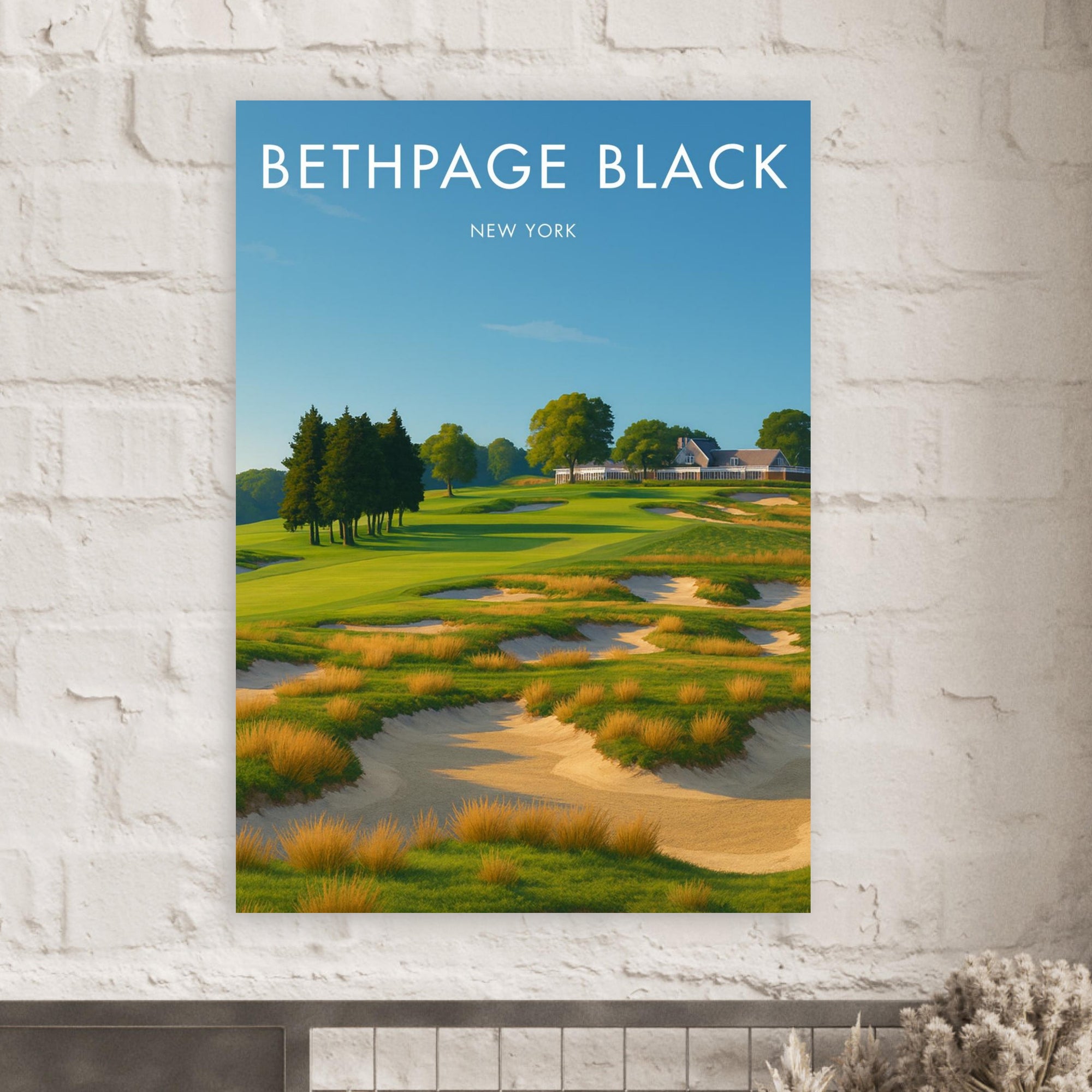 Bethpage Black Golf Course Poster