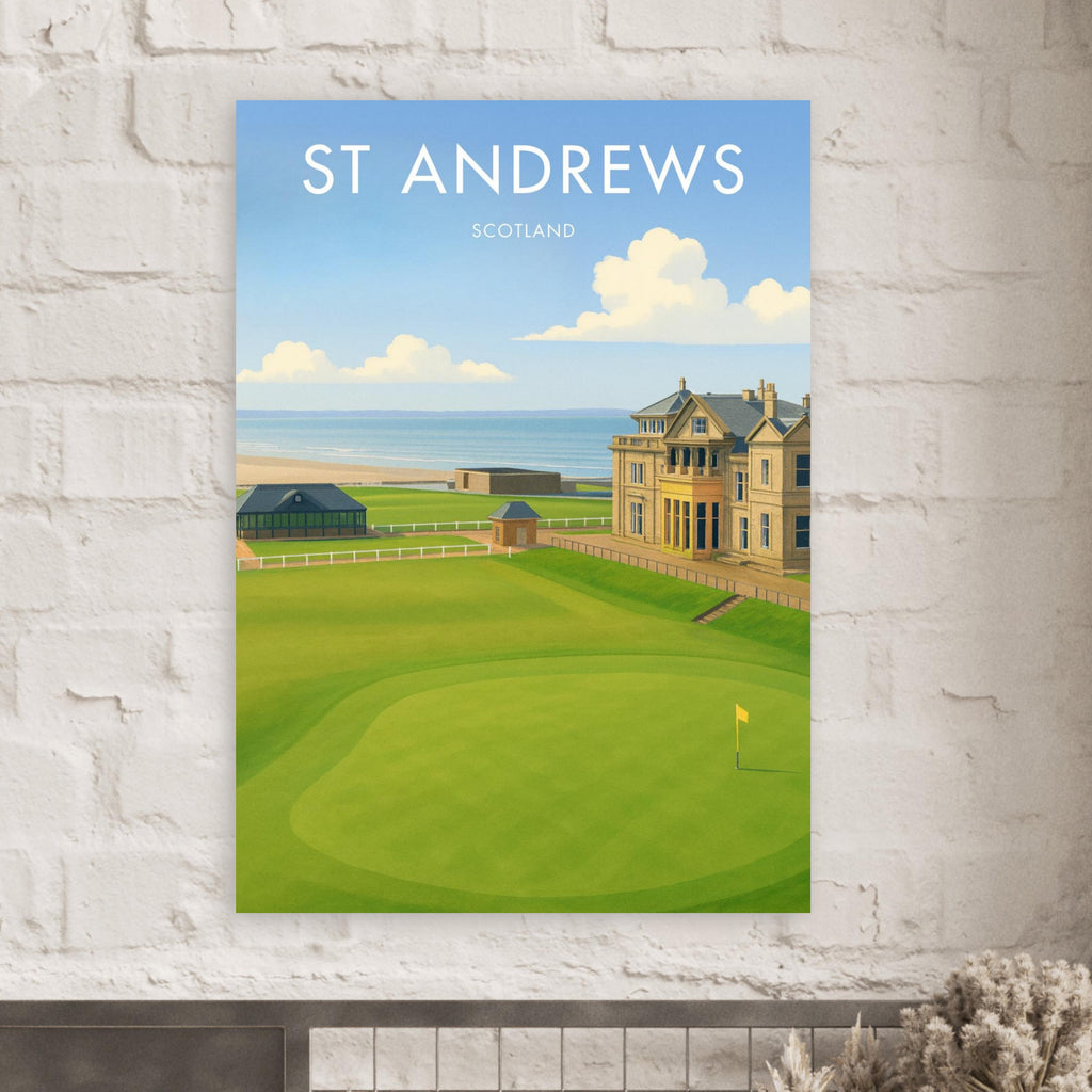St Andrews Golf Course Poster