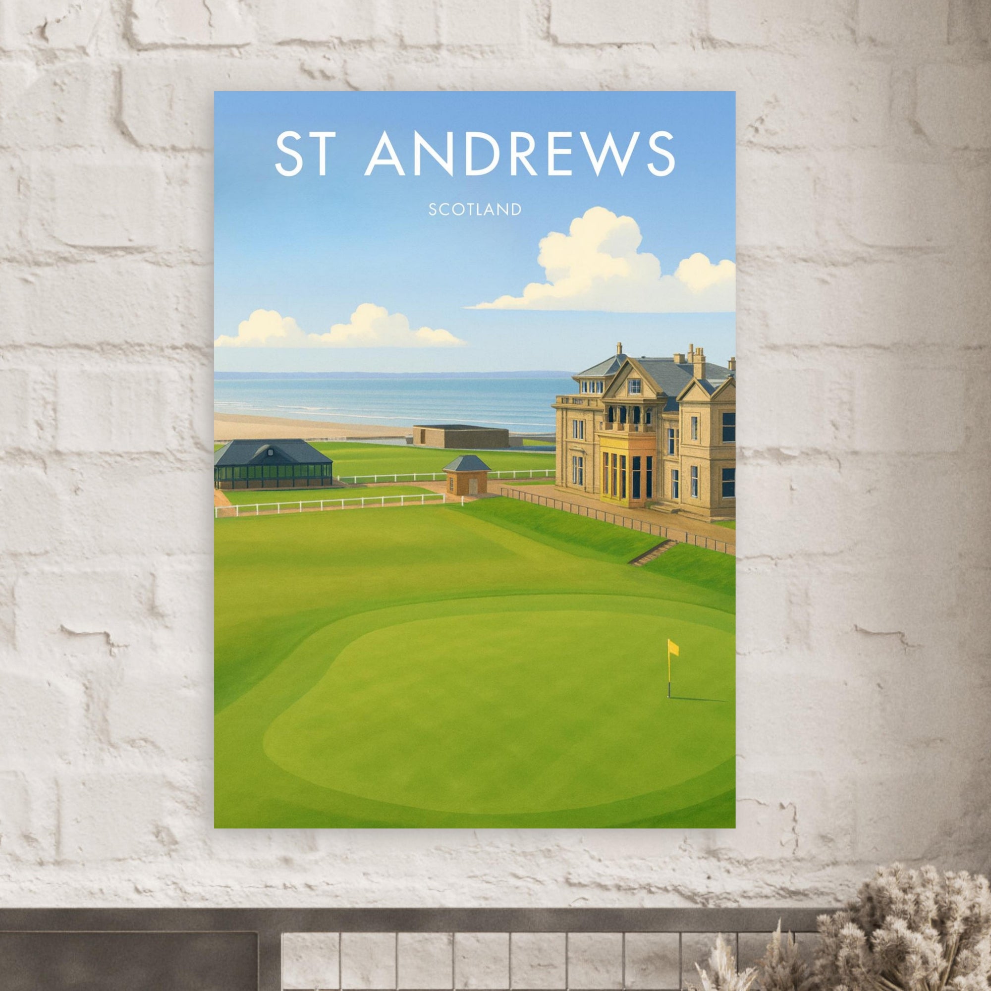 St Andrews Golf Course Poster