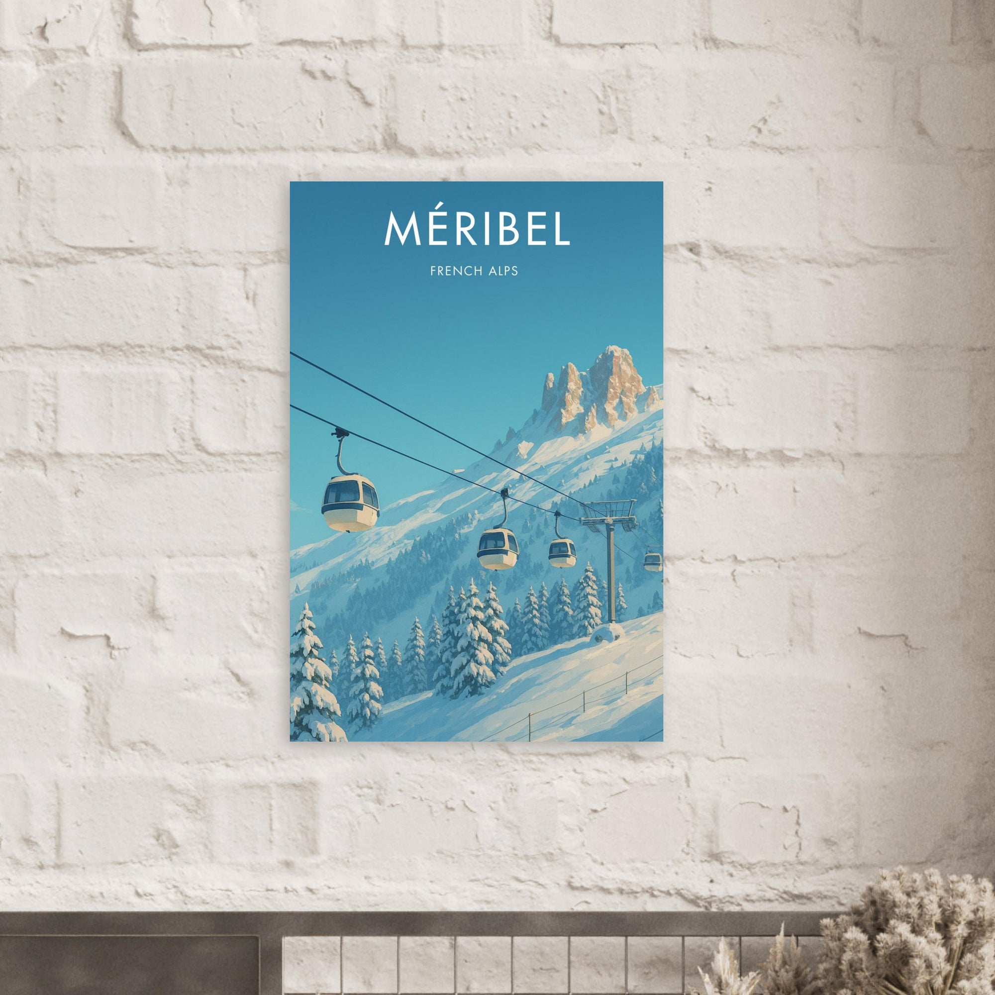Mèribel Vintage Poster