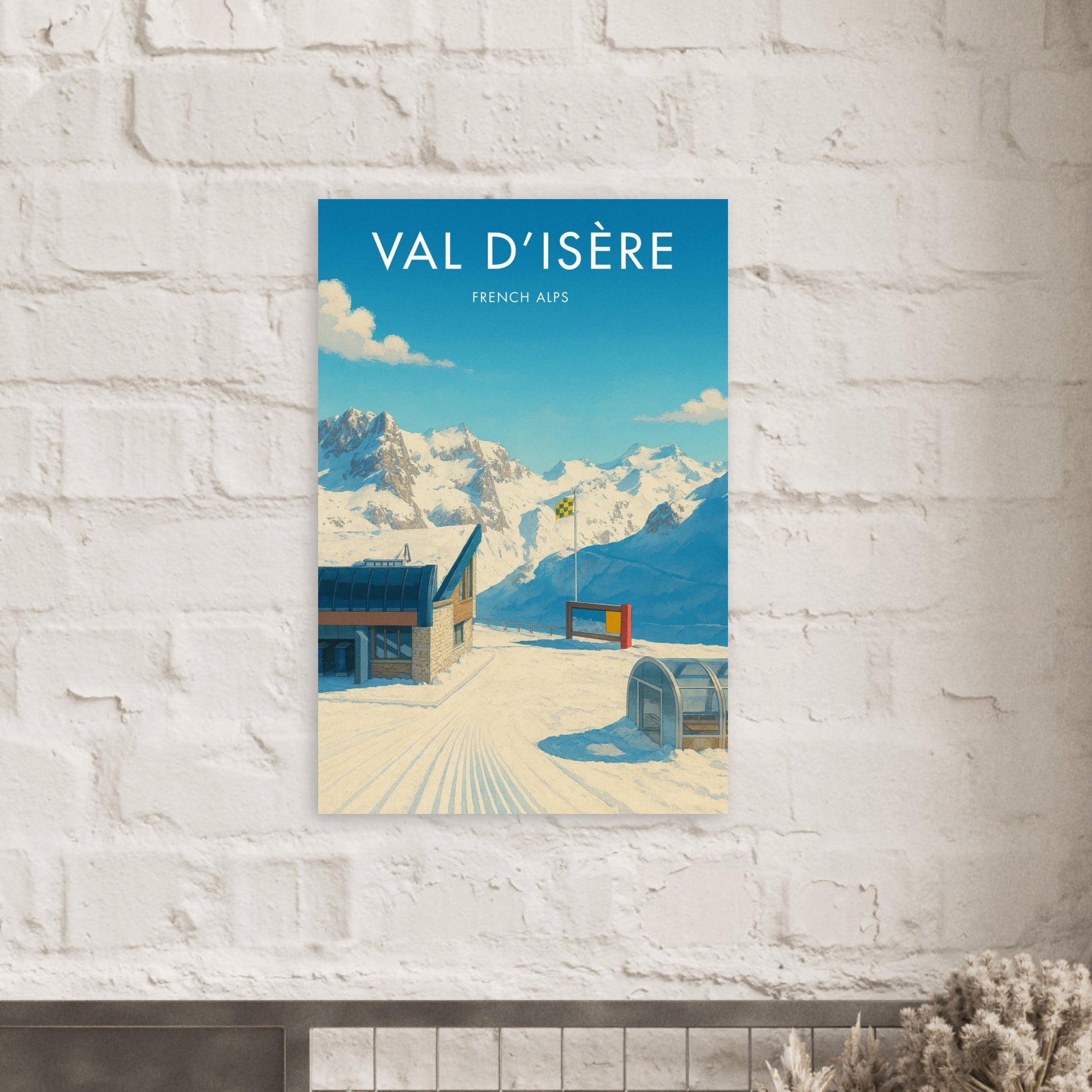 Val d'Isère Vintage Poster
