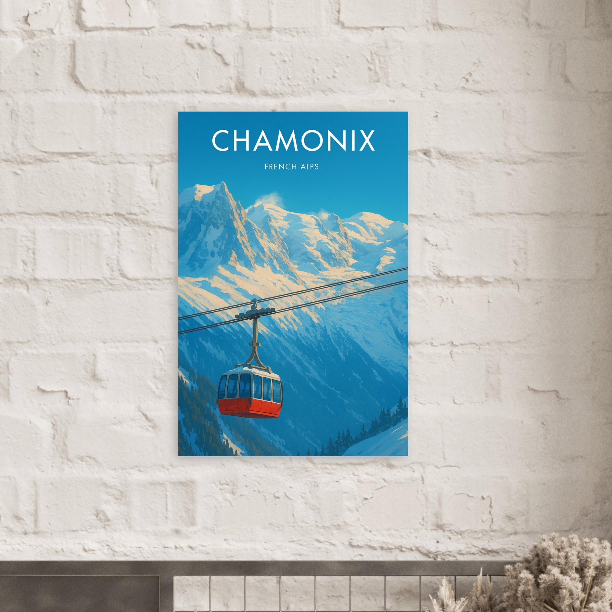 Chamonix Vintage Poster