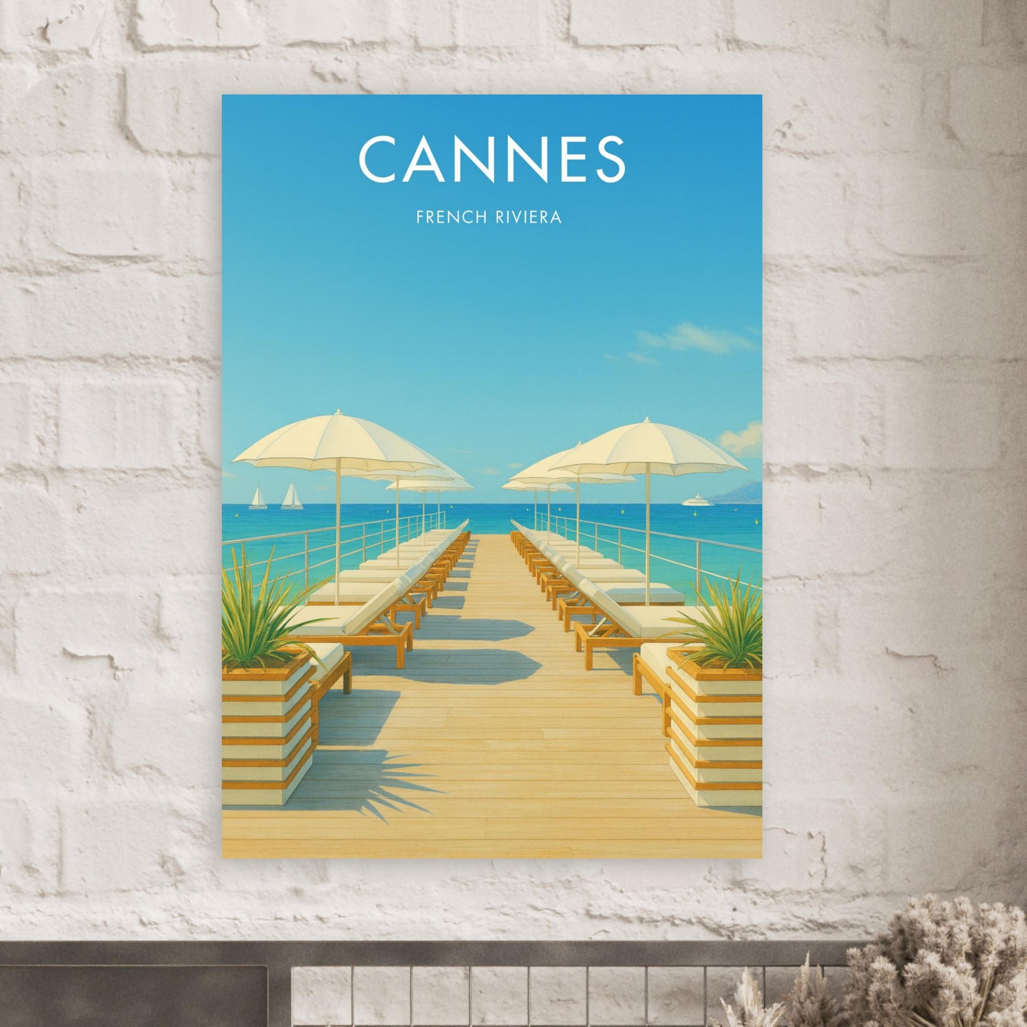 Cannes Vintage Poster