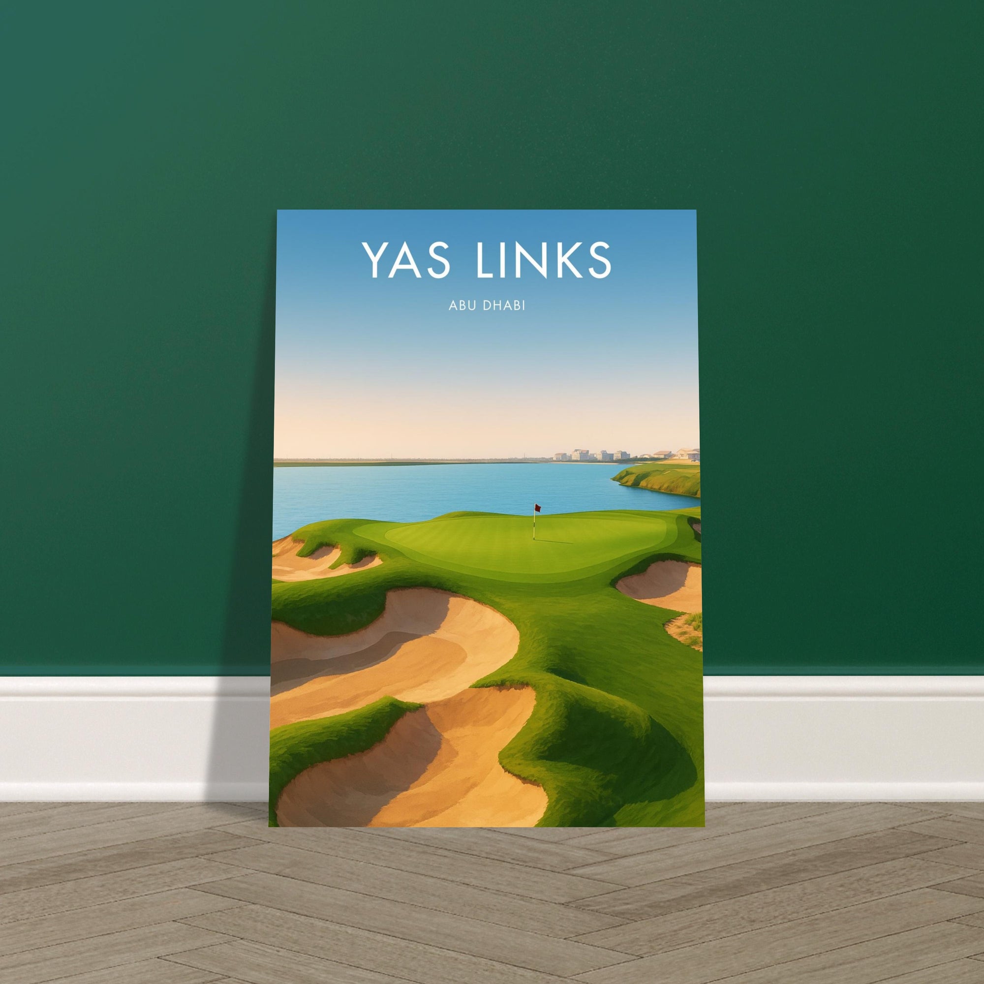Yas Links Golf Course Poster
