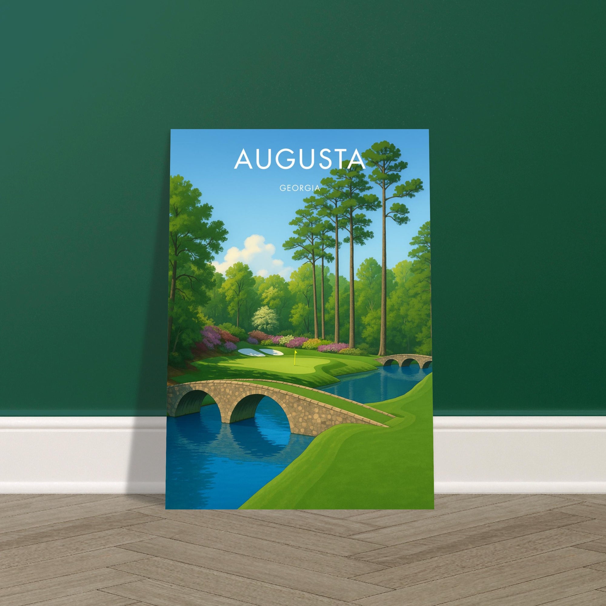 Augusta Golf Course Poster