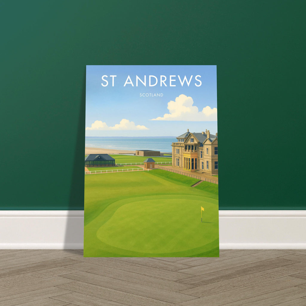 St Andrews Golf Course Poster
