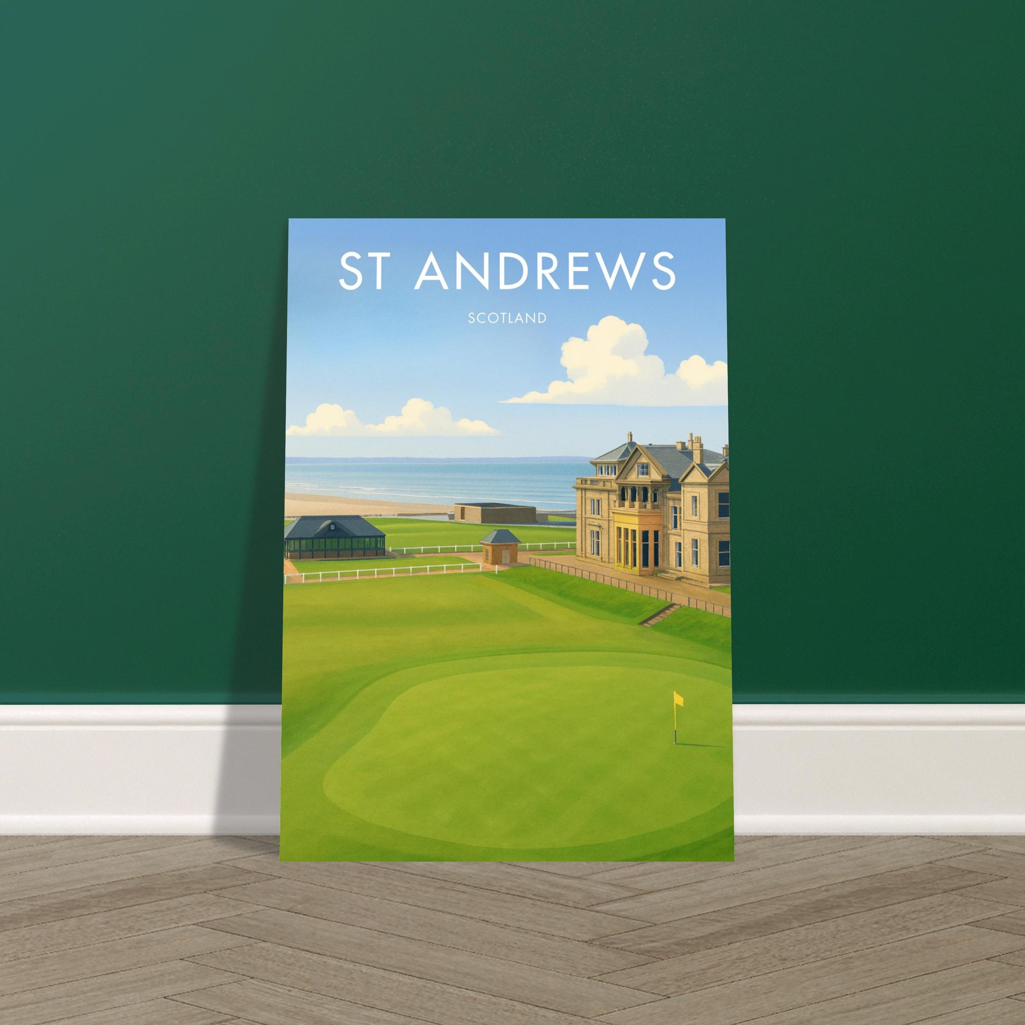St Andrews Golf Course Poster
