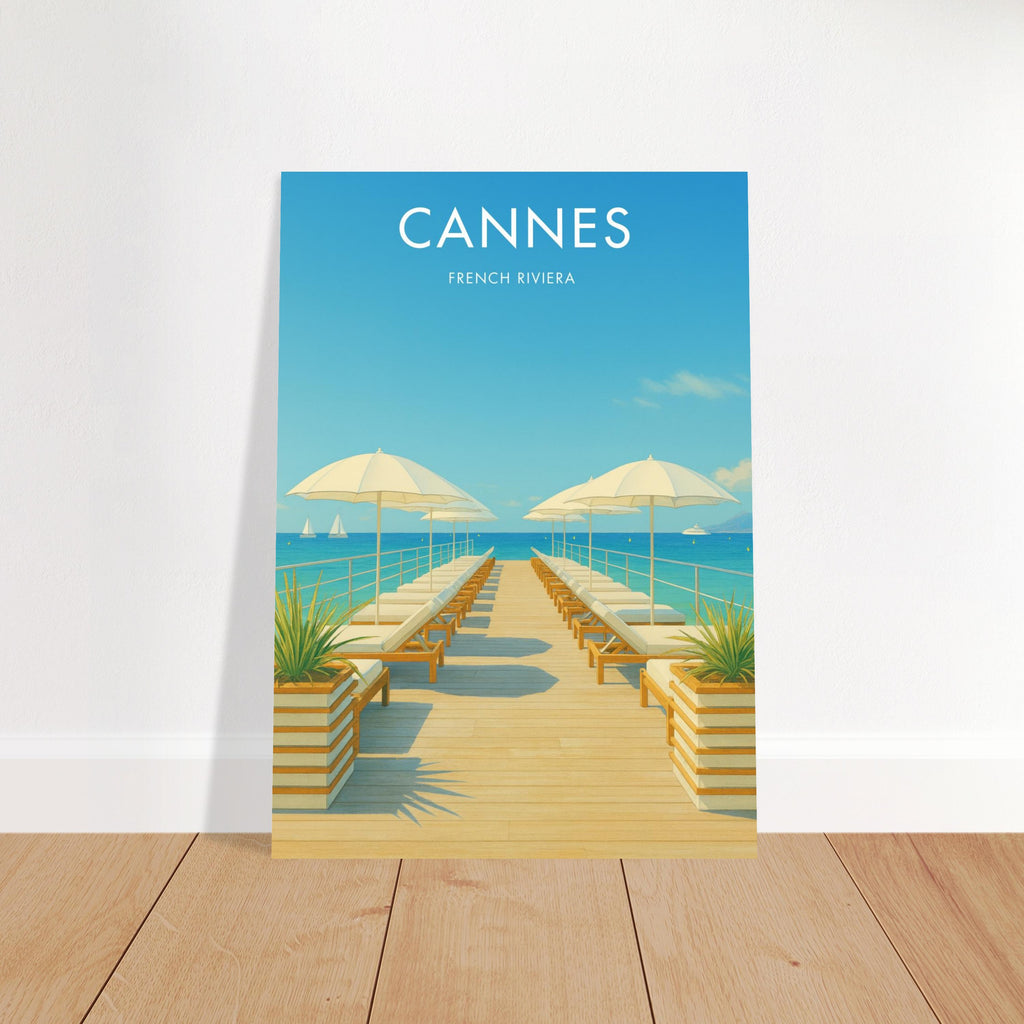 Cannes Vintage Poster