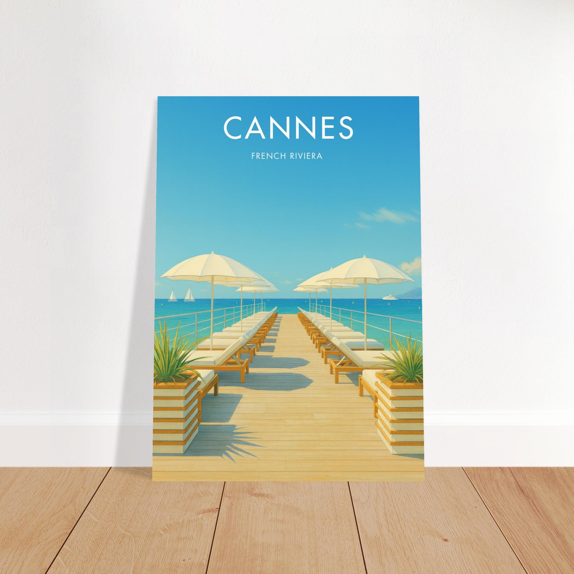 Cannes Vintage Poster