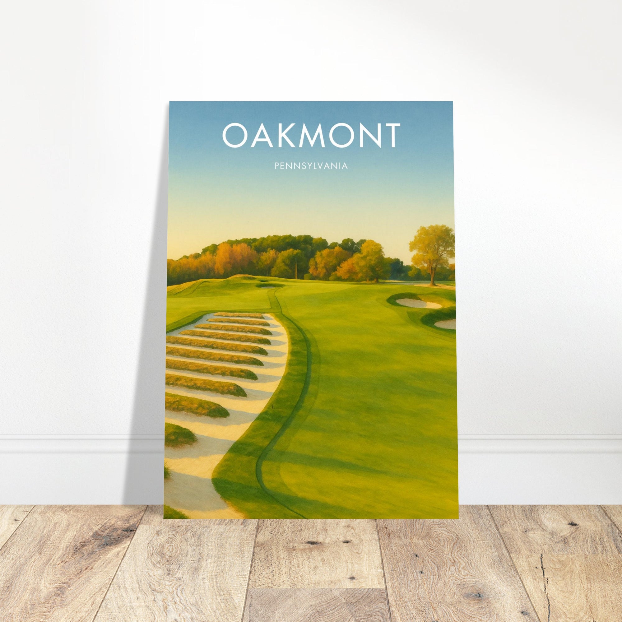 Oakmont Golf Course Poster
