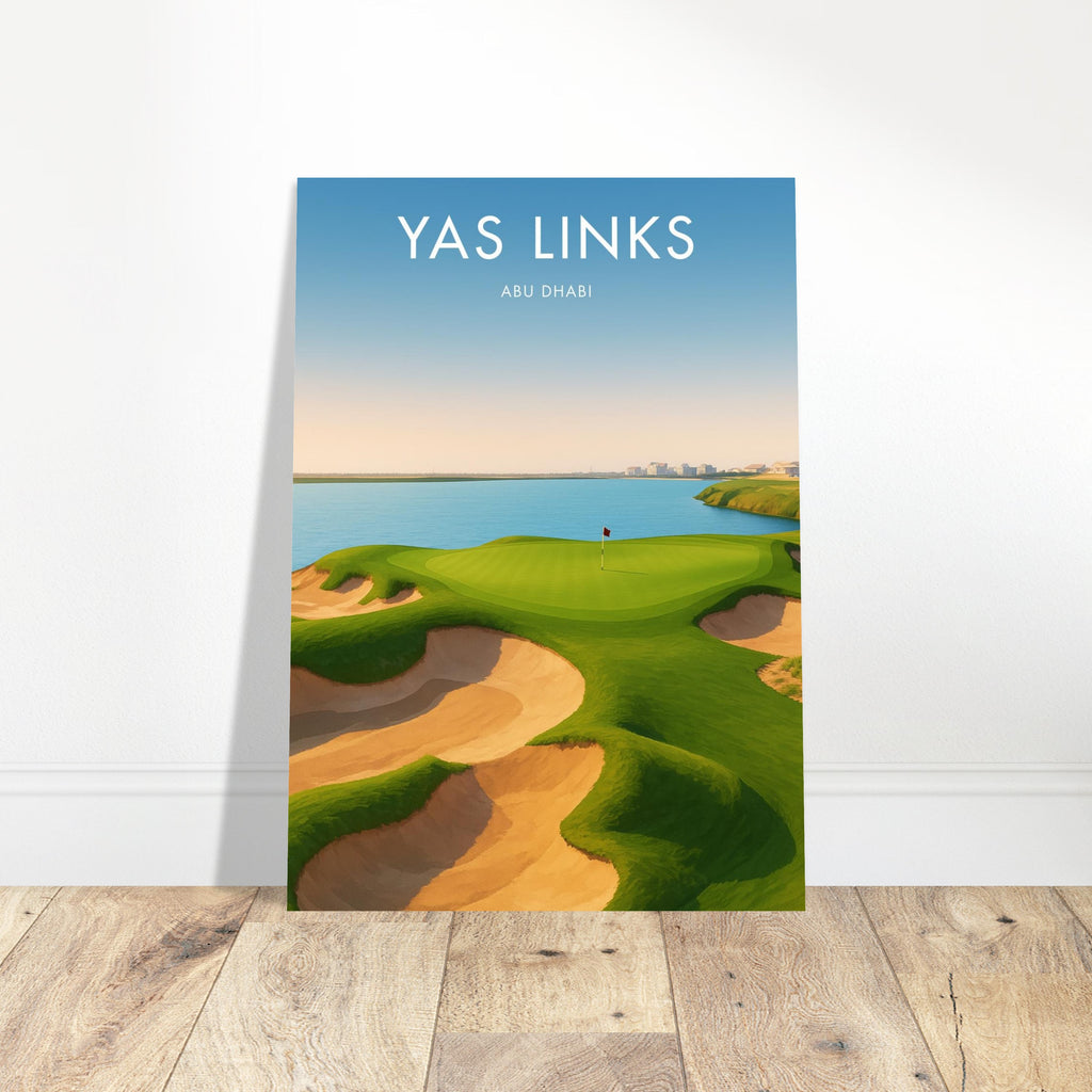 Yas Links Golf Course Poster