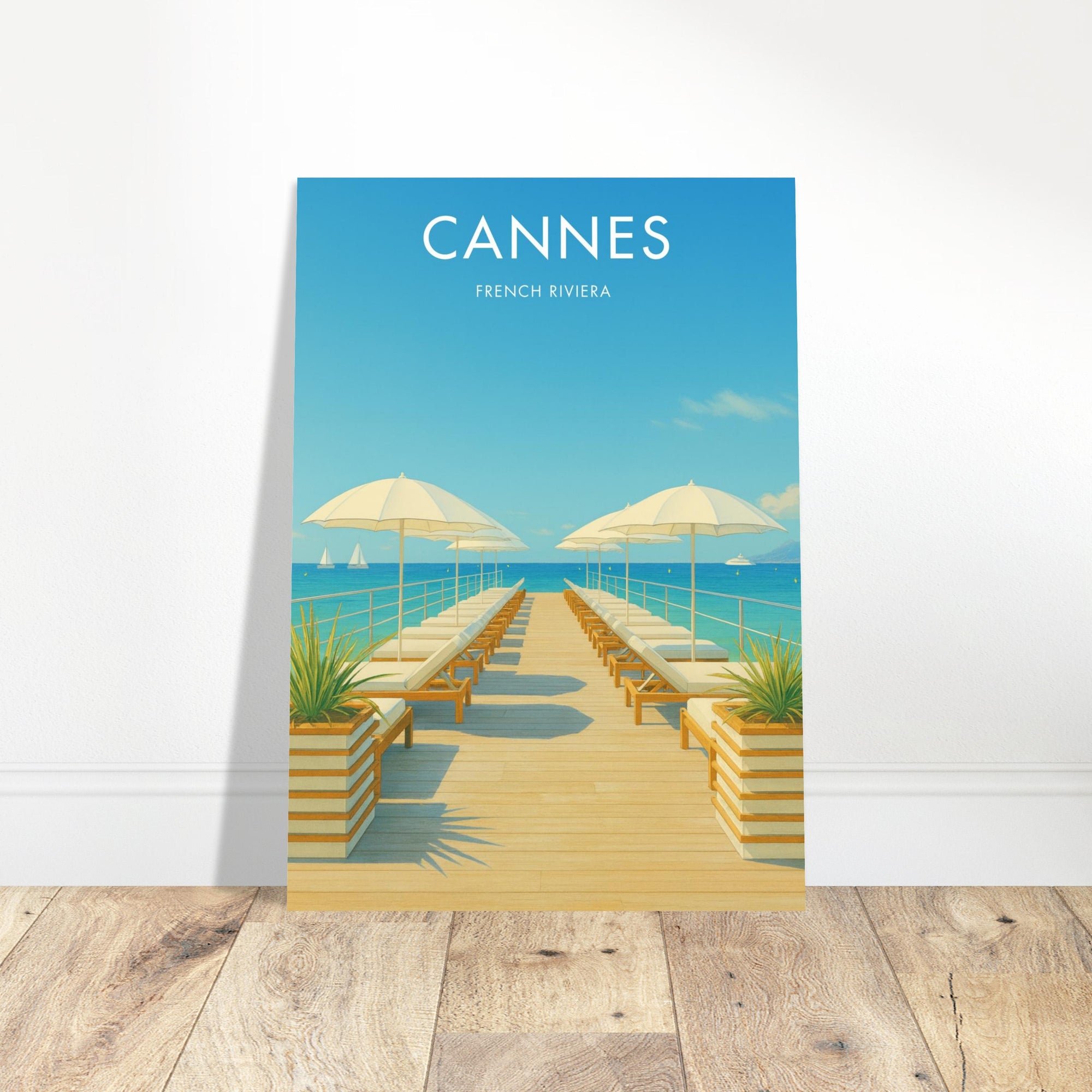 Cannes Vintage Poster