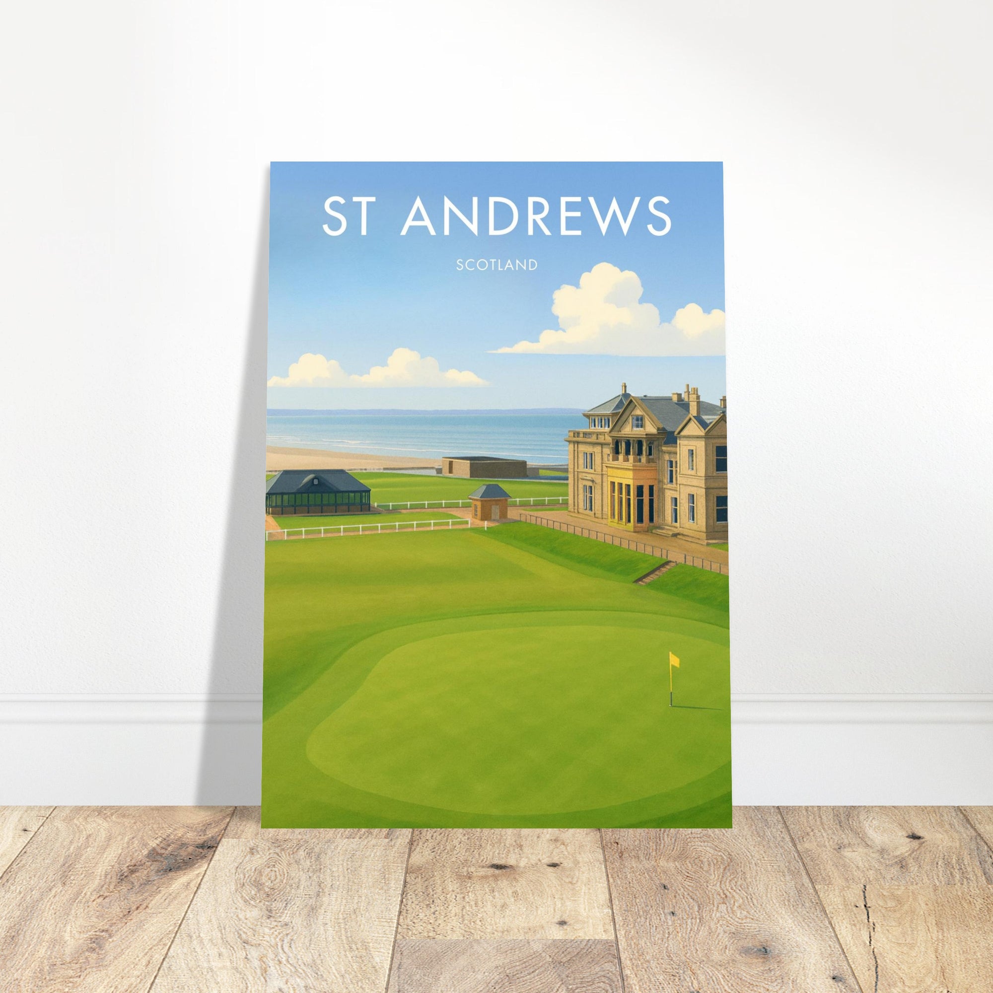 St Andrews Golf Course Poster
