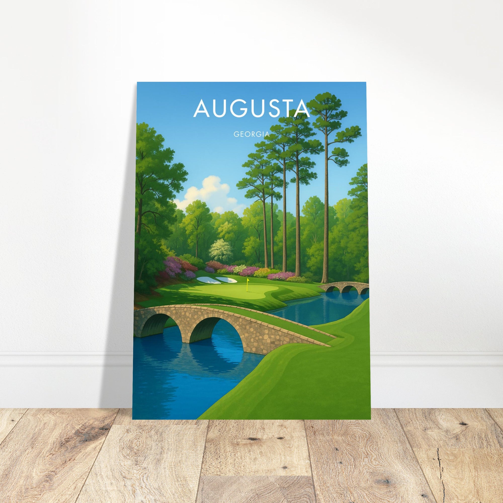 Augusta Golf Course Poster