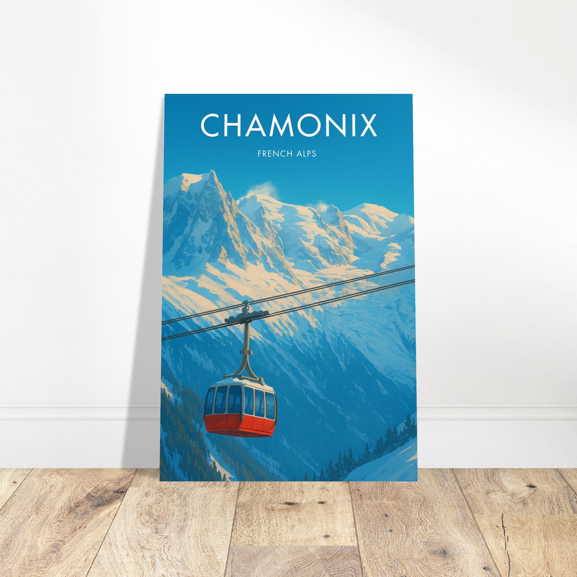 Chamonix Vintage Poster