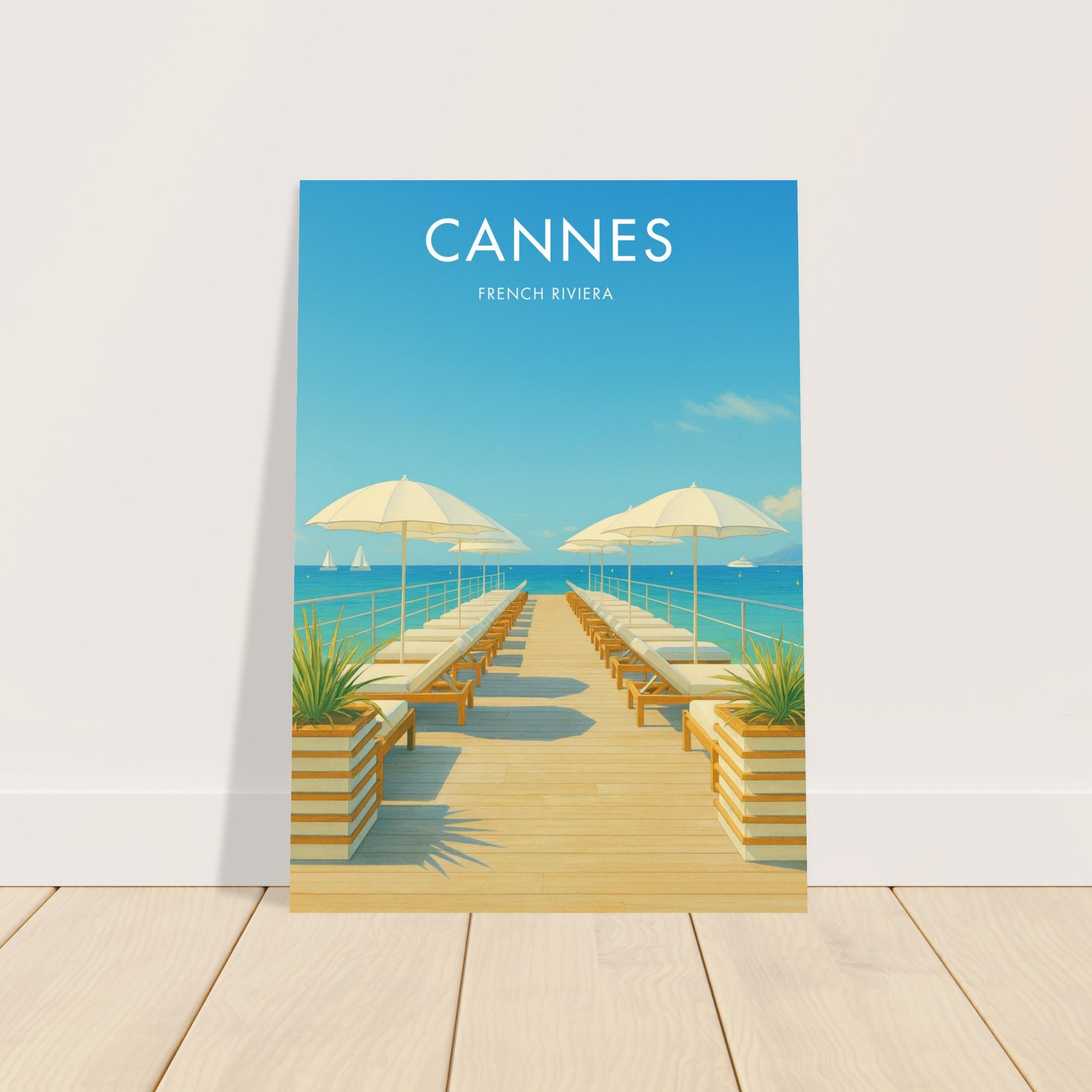 Cannes Vintage Poster