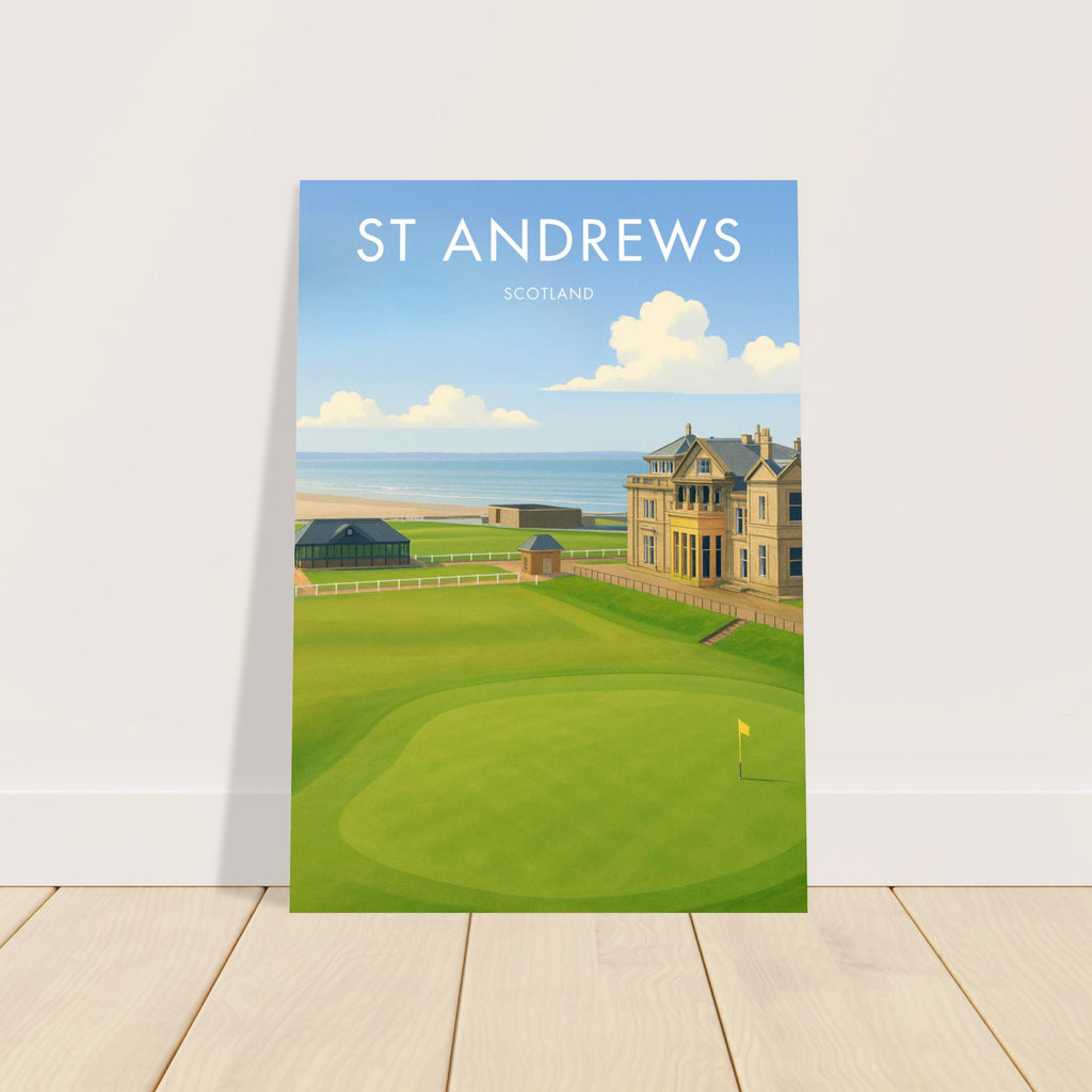 St Andrews Golf Course Poster