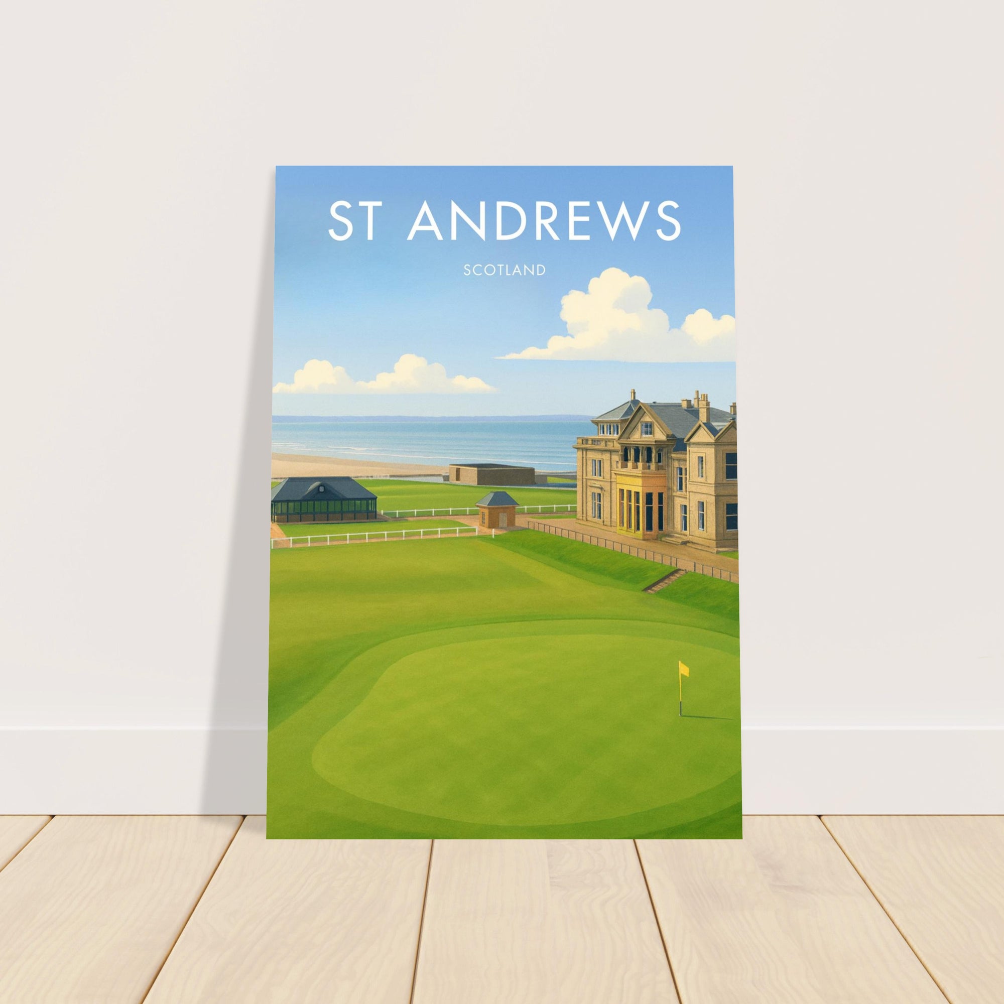St Andrews Golf Course Poster