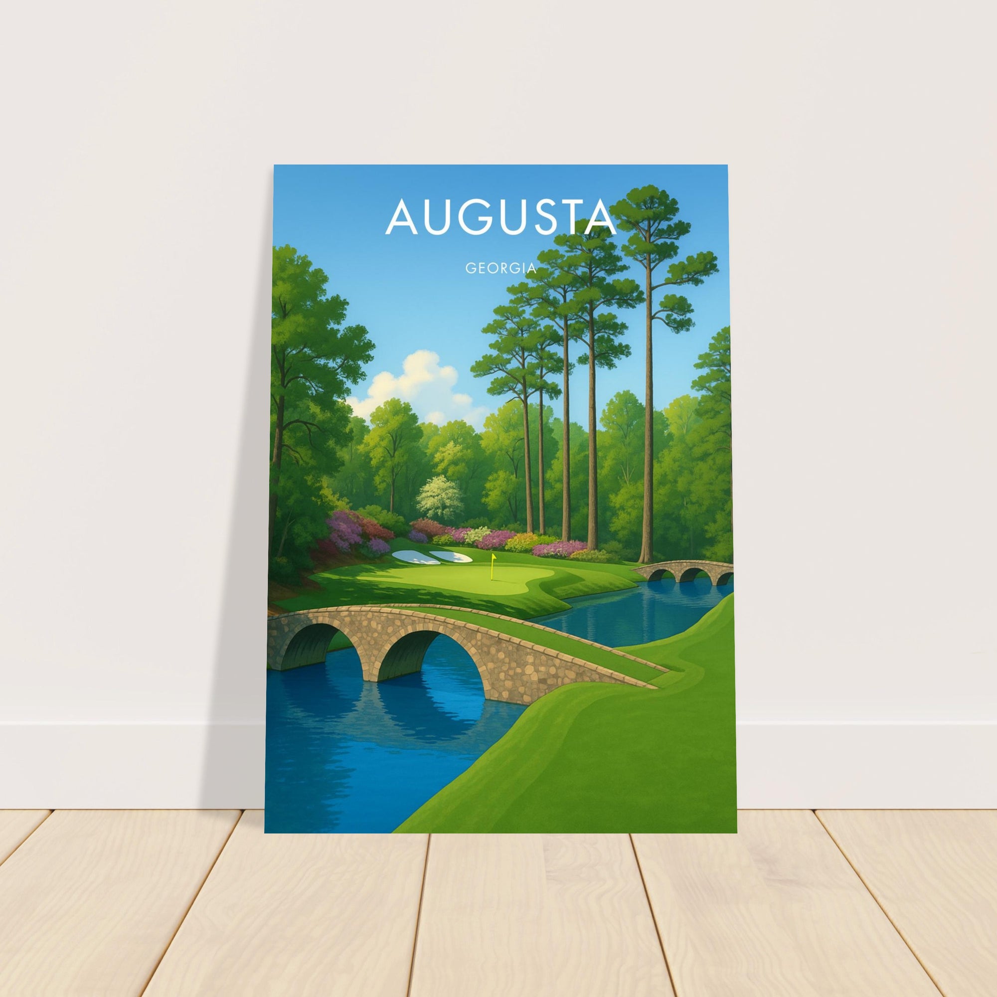 Augusta Golf Course Poster
