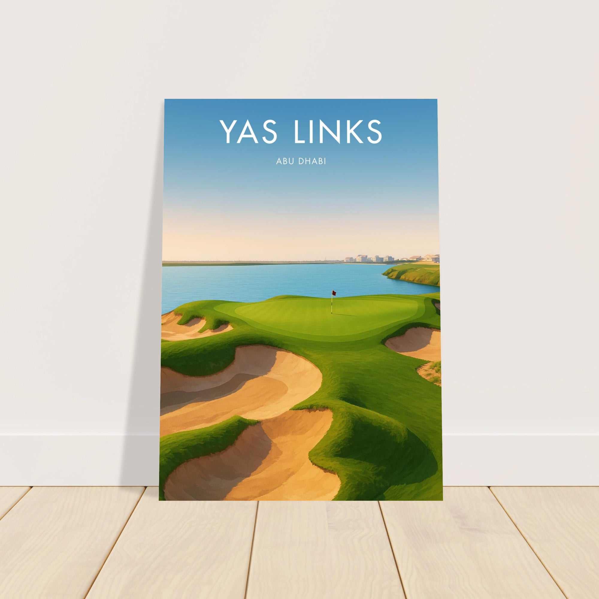 Yas Links Golf Course Poster