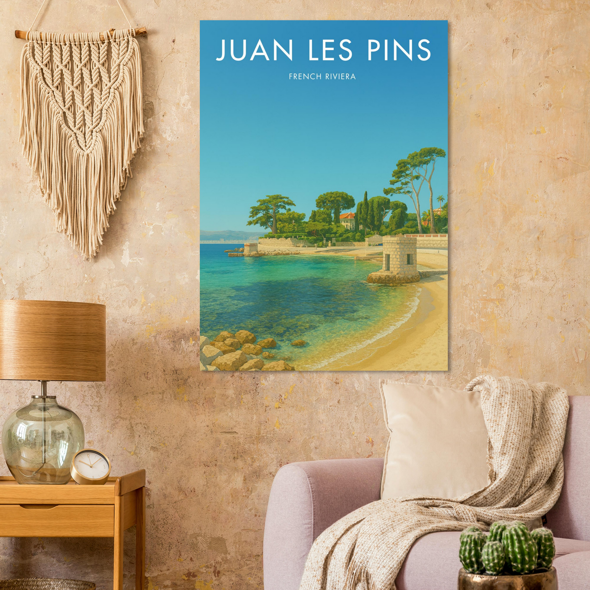 Juan Les Pins Vintage Poster