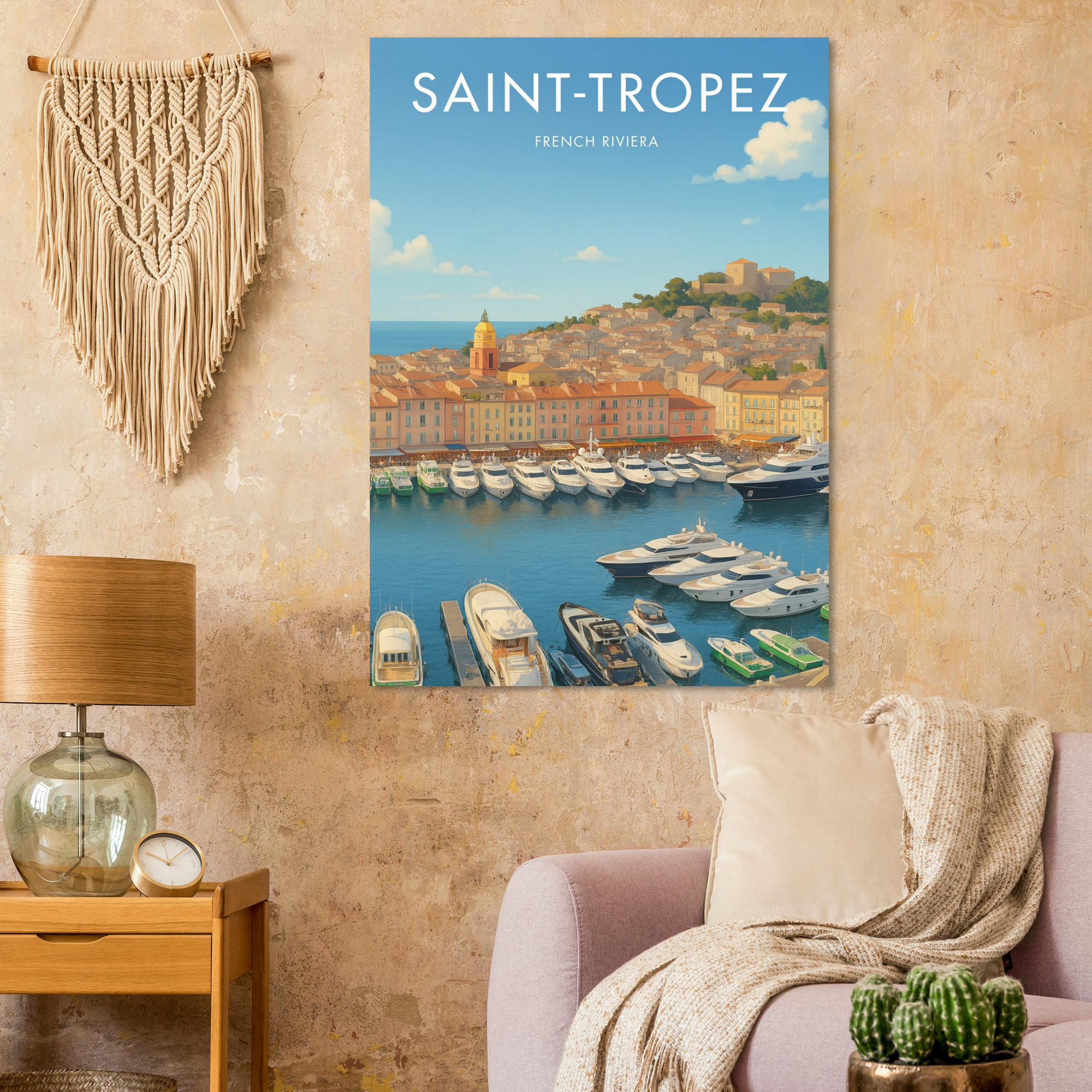 Saint Tropez Vintage Poster