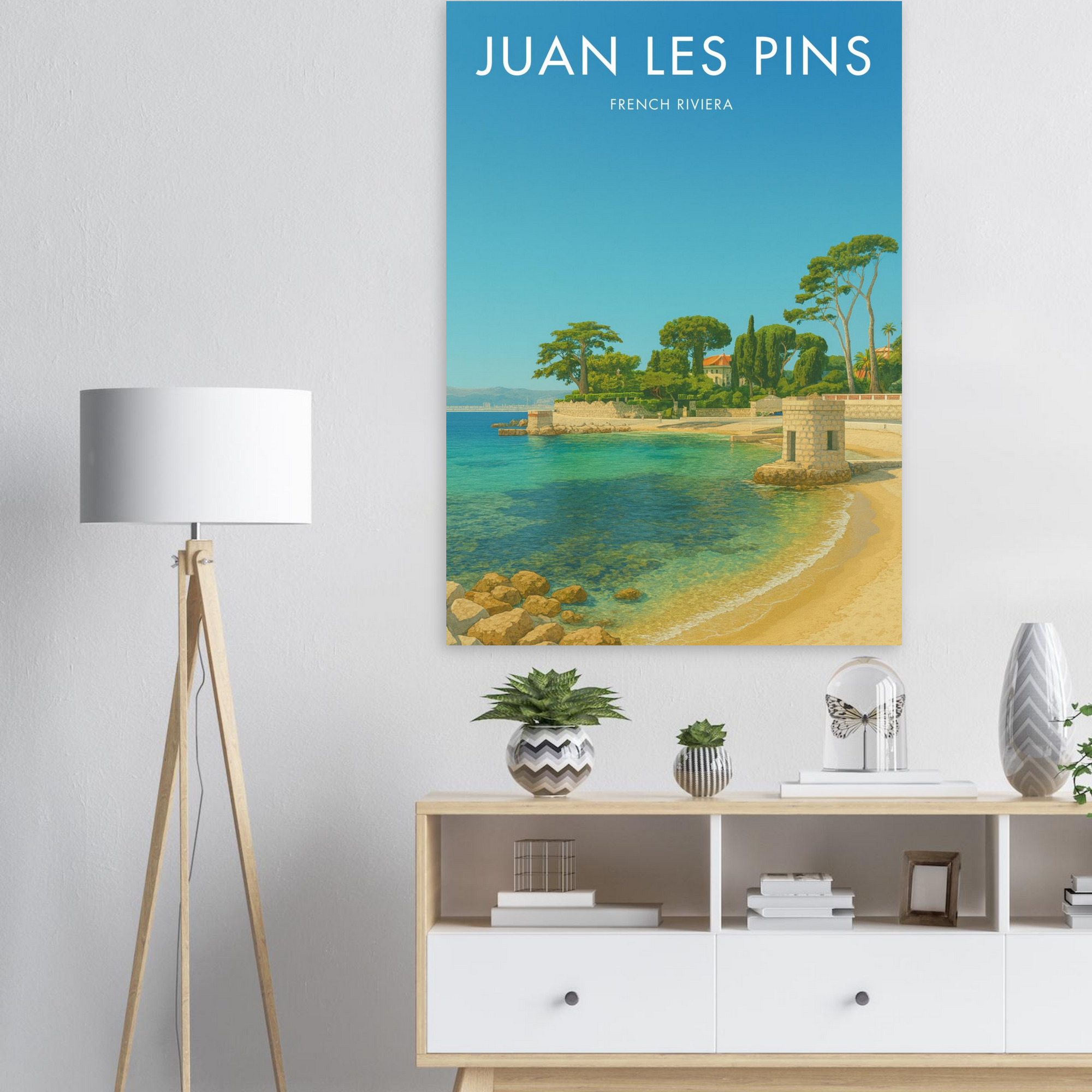 Juan Les Pins Vintage Poster
