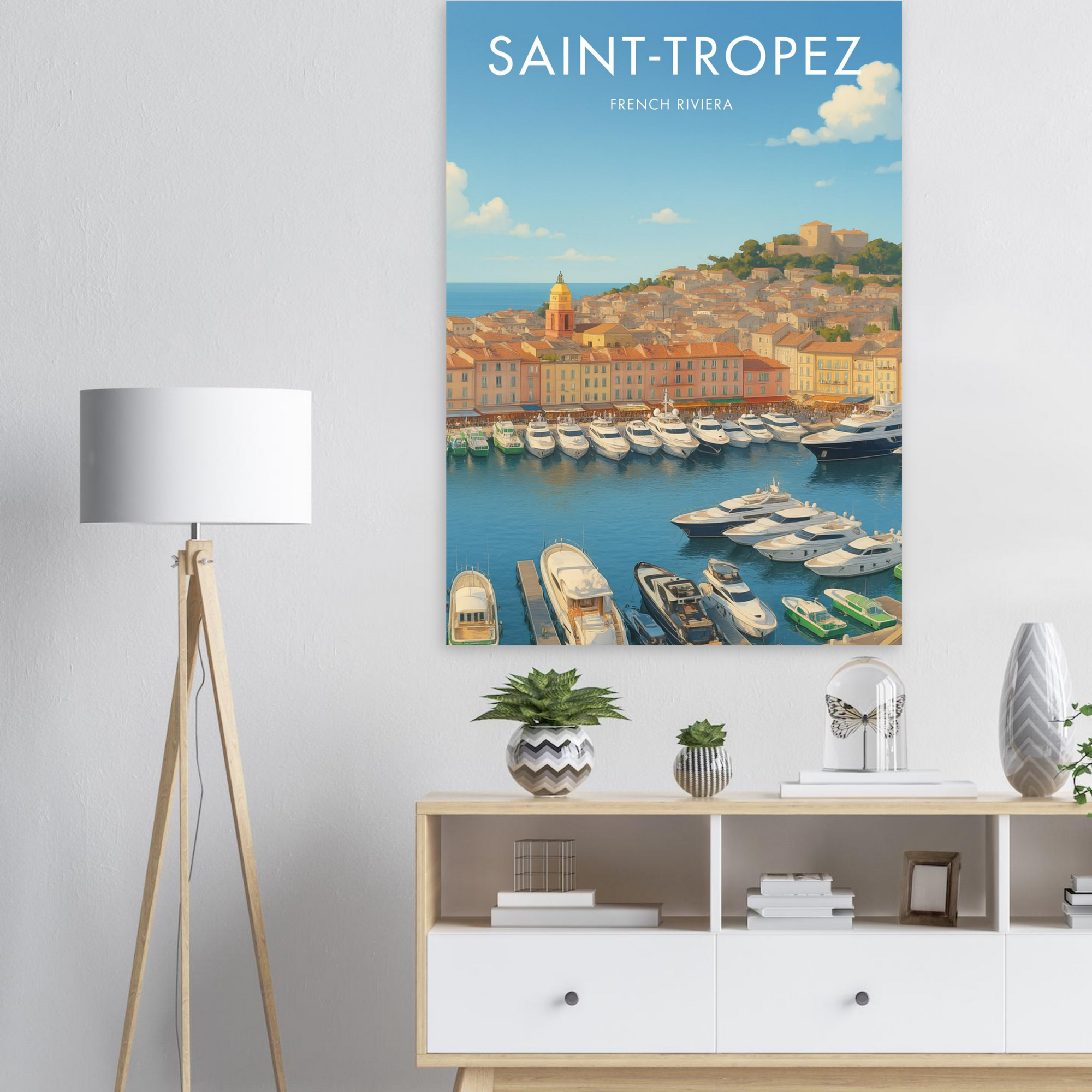 Saint Tropez Vintage Poster