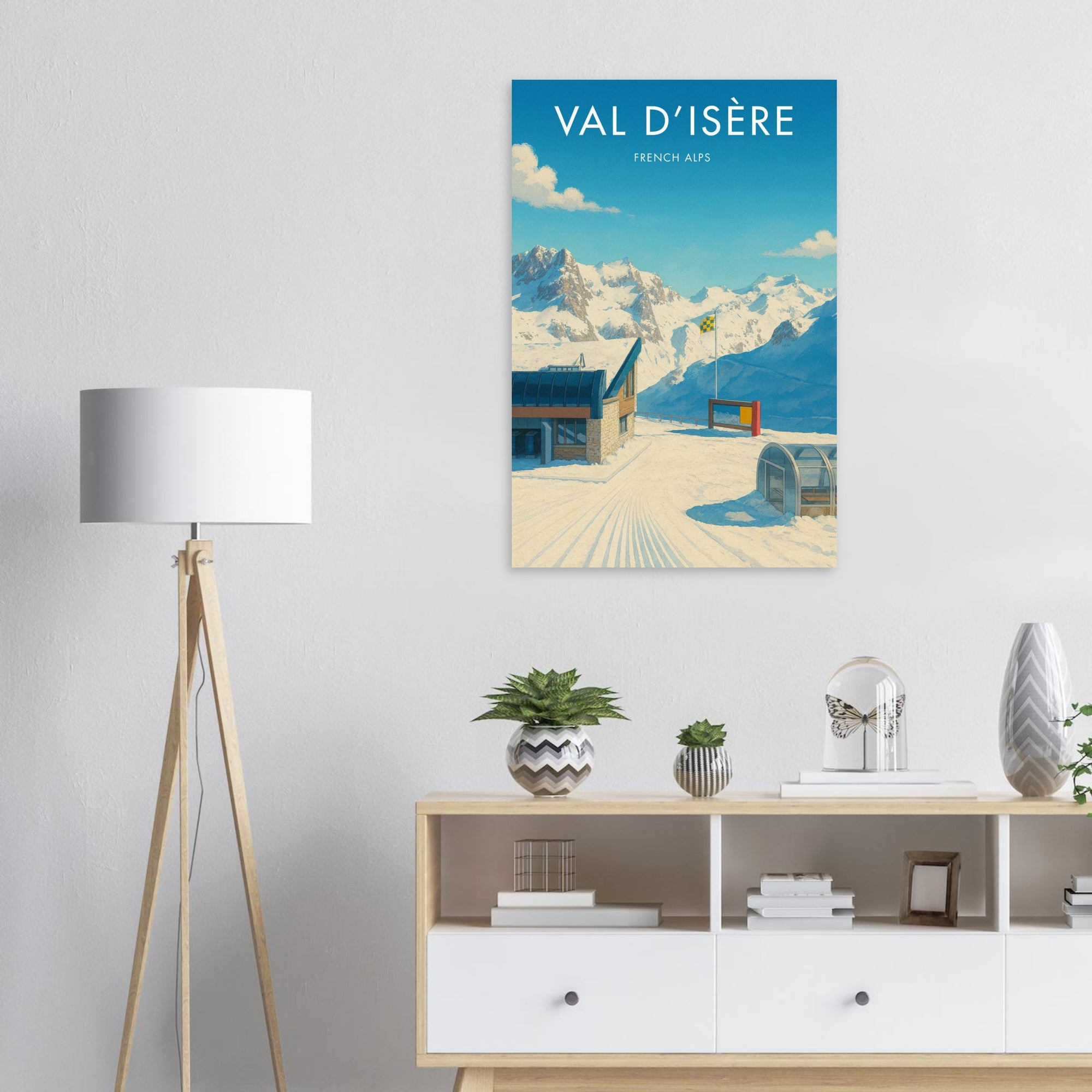 Val d'Isère Vintage Poster
