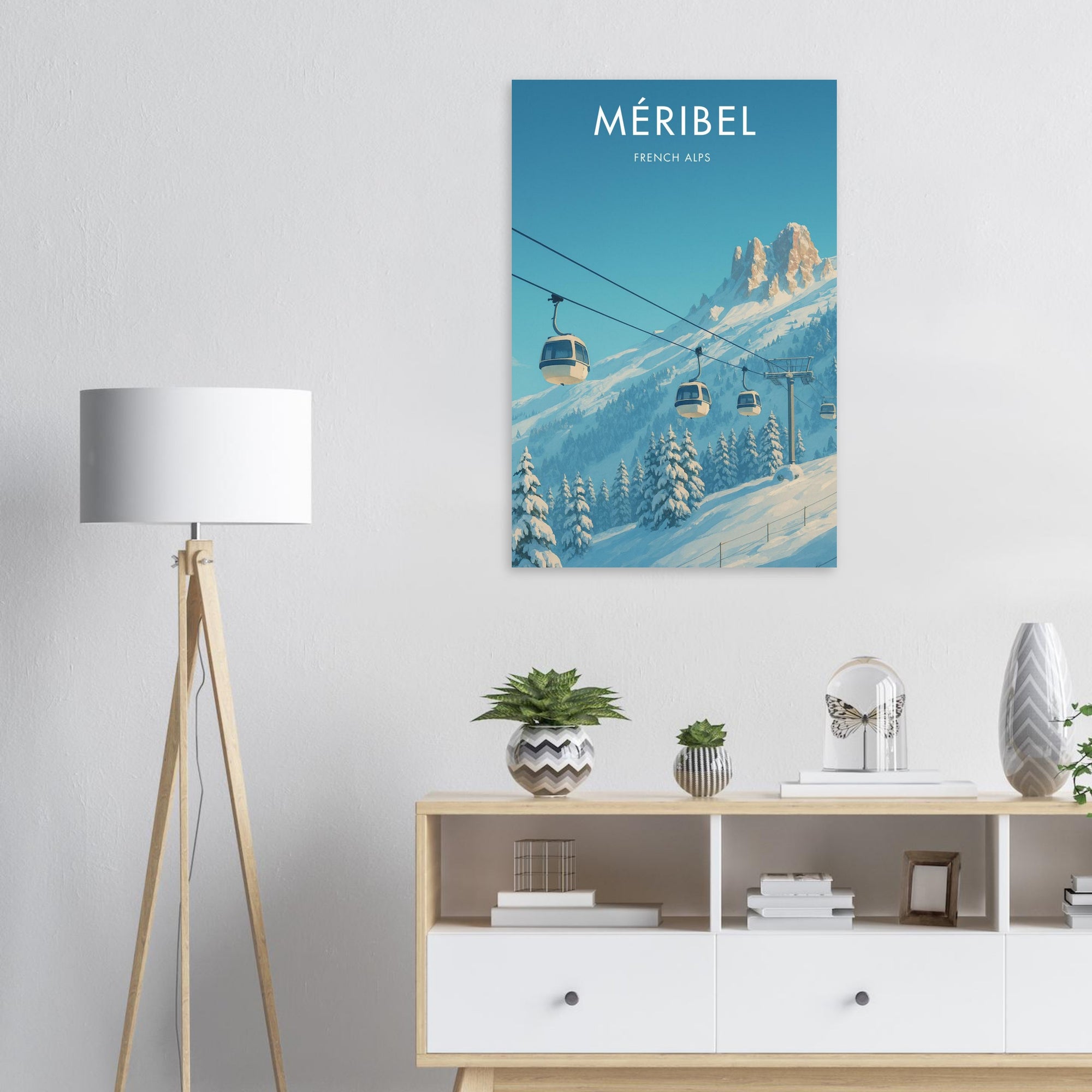 Mèribel Vintage Poster