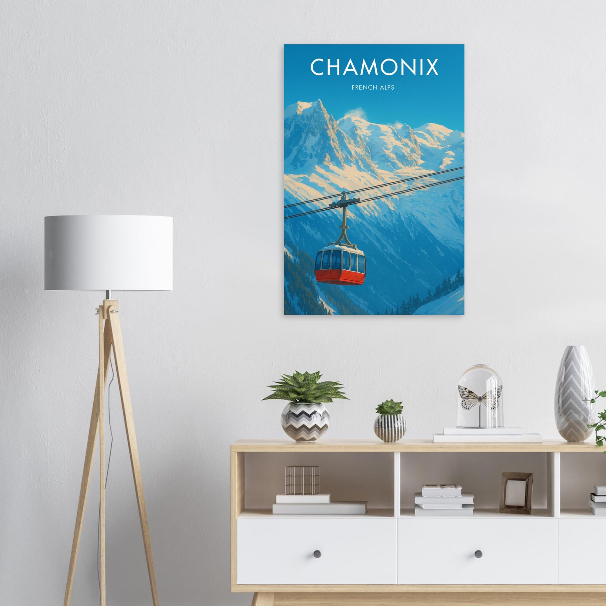 Chamonix Vintage Poster