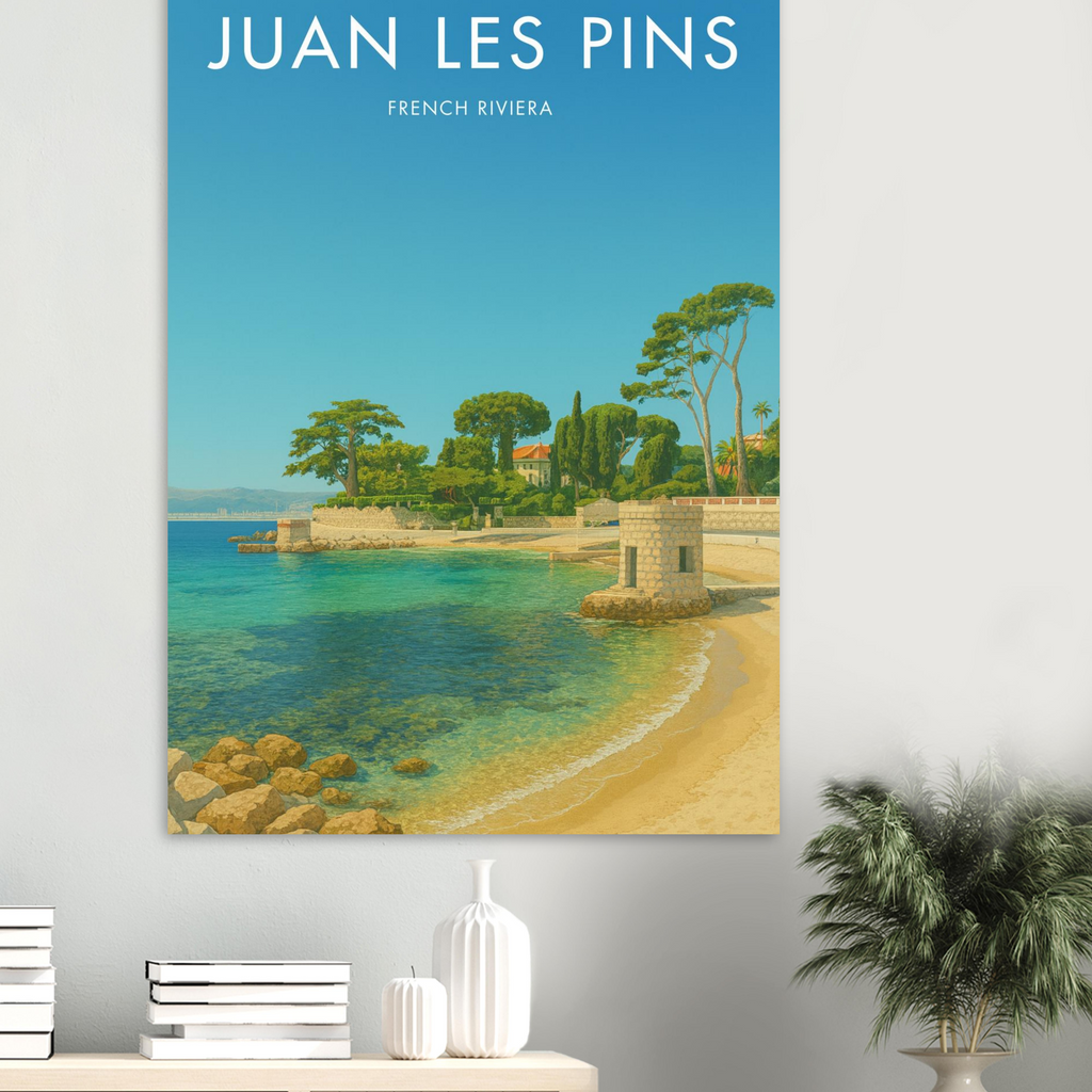 Juan Les Pins Vintage Poster