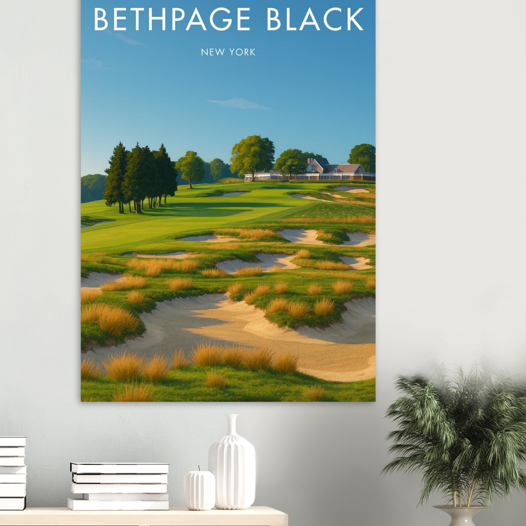 Bethpage Black Golf Course Poster