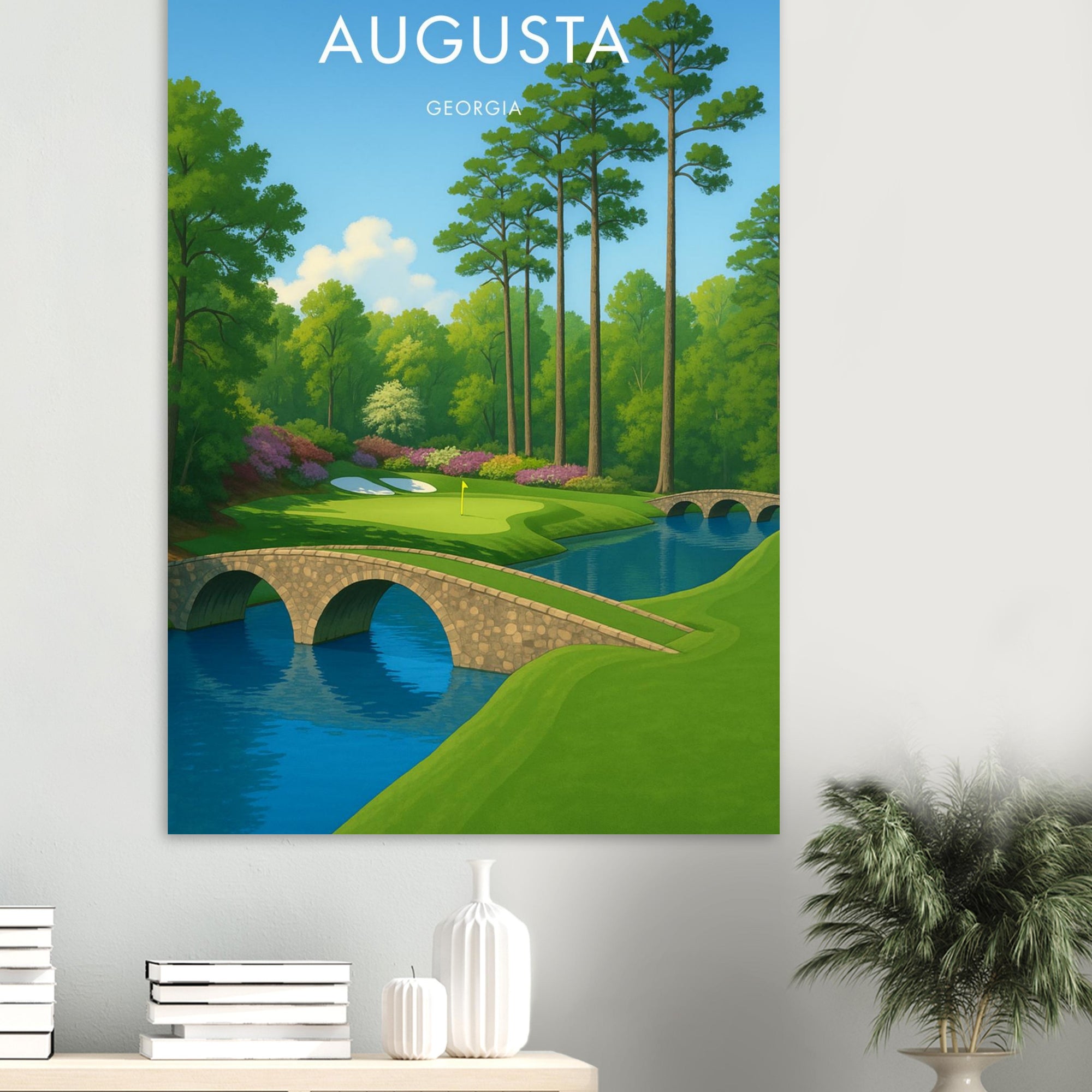 Augusta Golf Course Poster