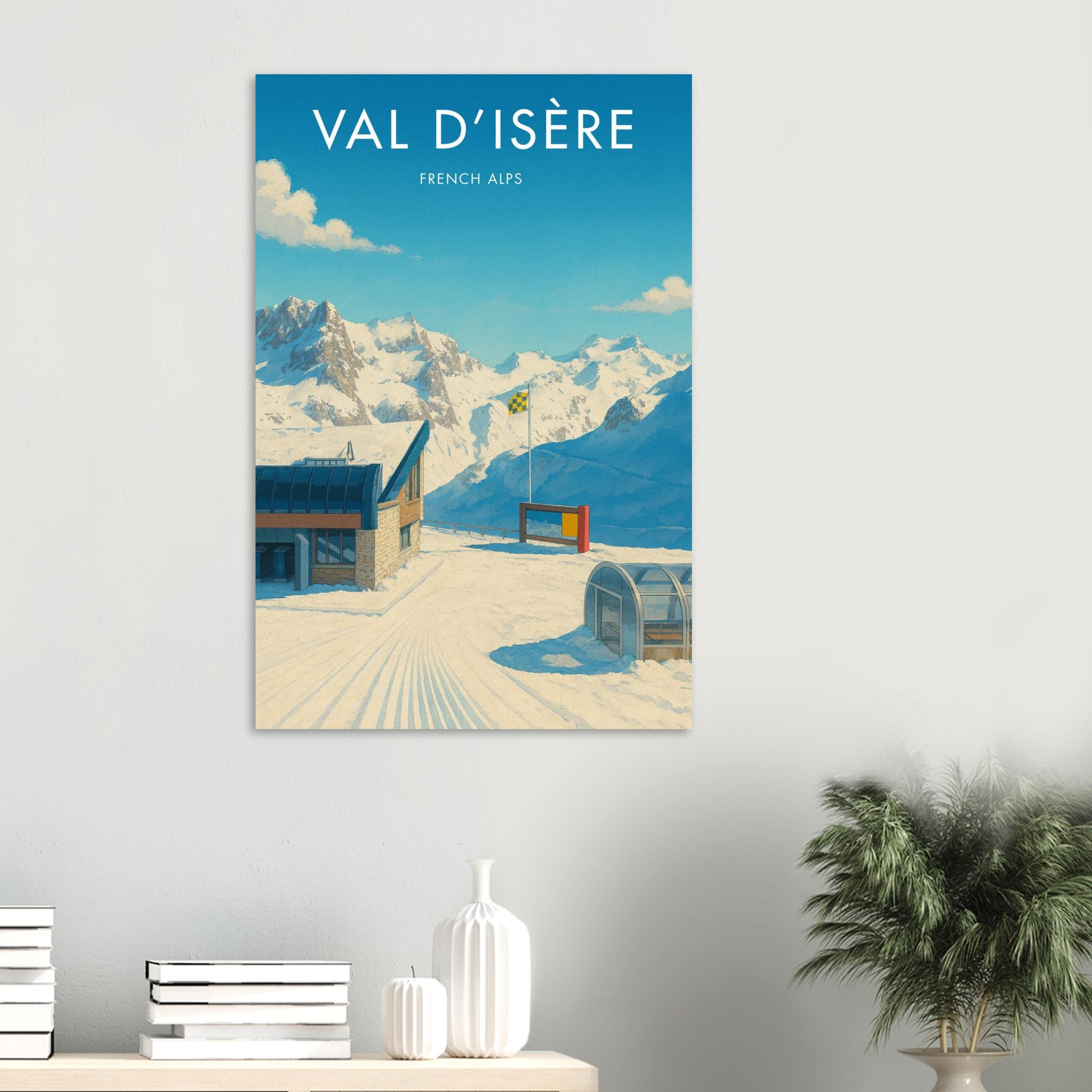 Val d'Isère Vintage Poster