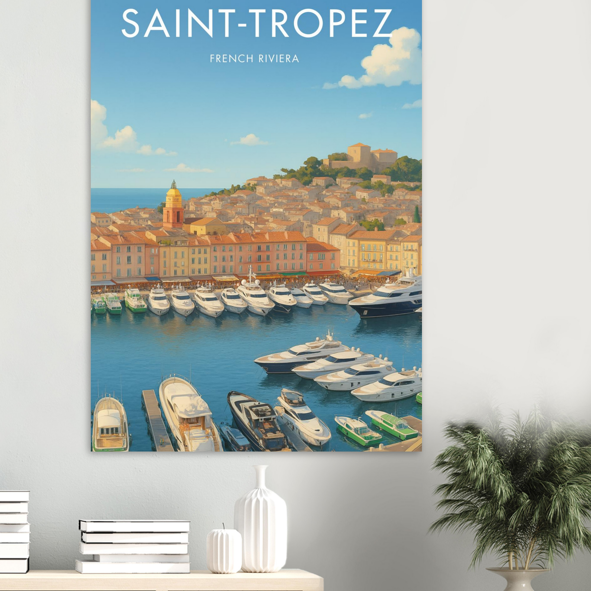 Saint Tropez Vintage Poster