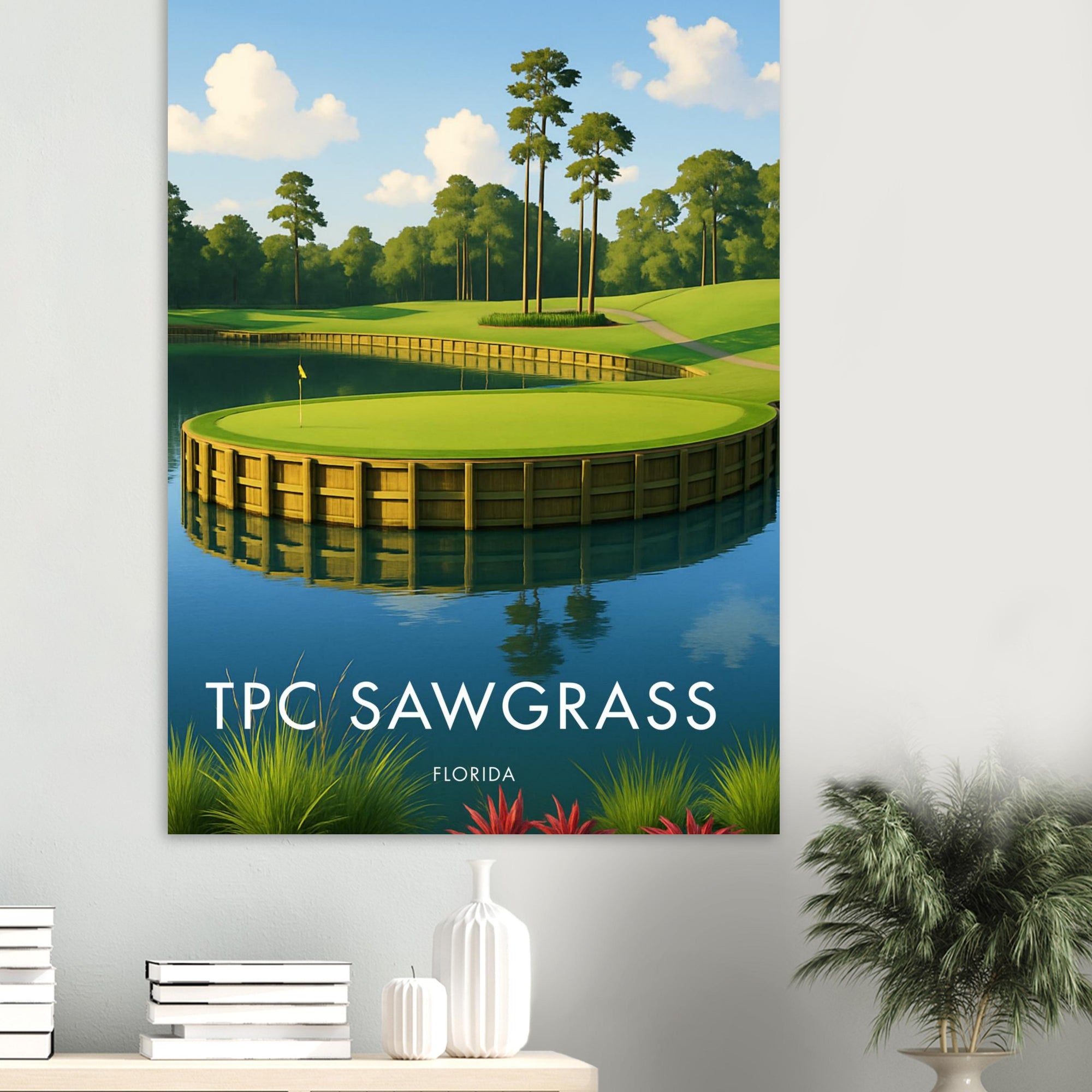 TPC Sawgrass Golf Course Poster